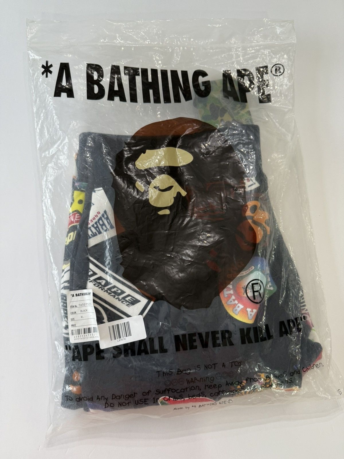 Bape Bape Graphic Joggers Size US 40 / EU 56 - 11 Thumbnail