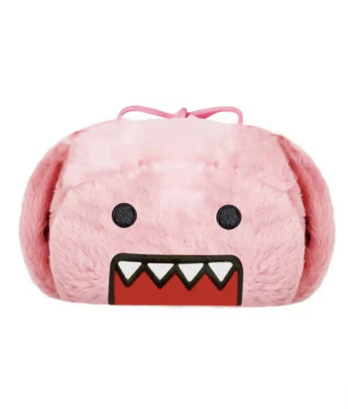 Japanese Brand Y2K Domo Bear Kun Pink Ushanka Autumn Winter Warm Hat Size ONE SIZE - 5 Thumbnail