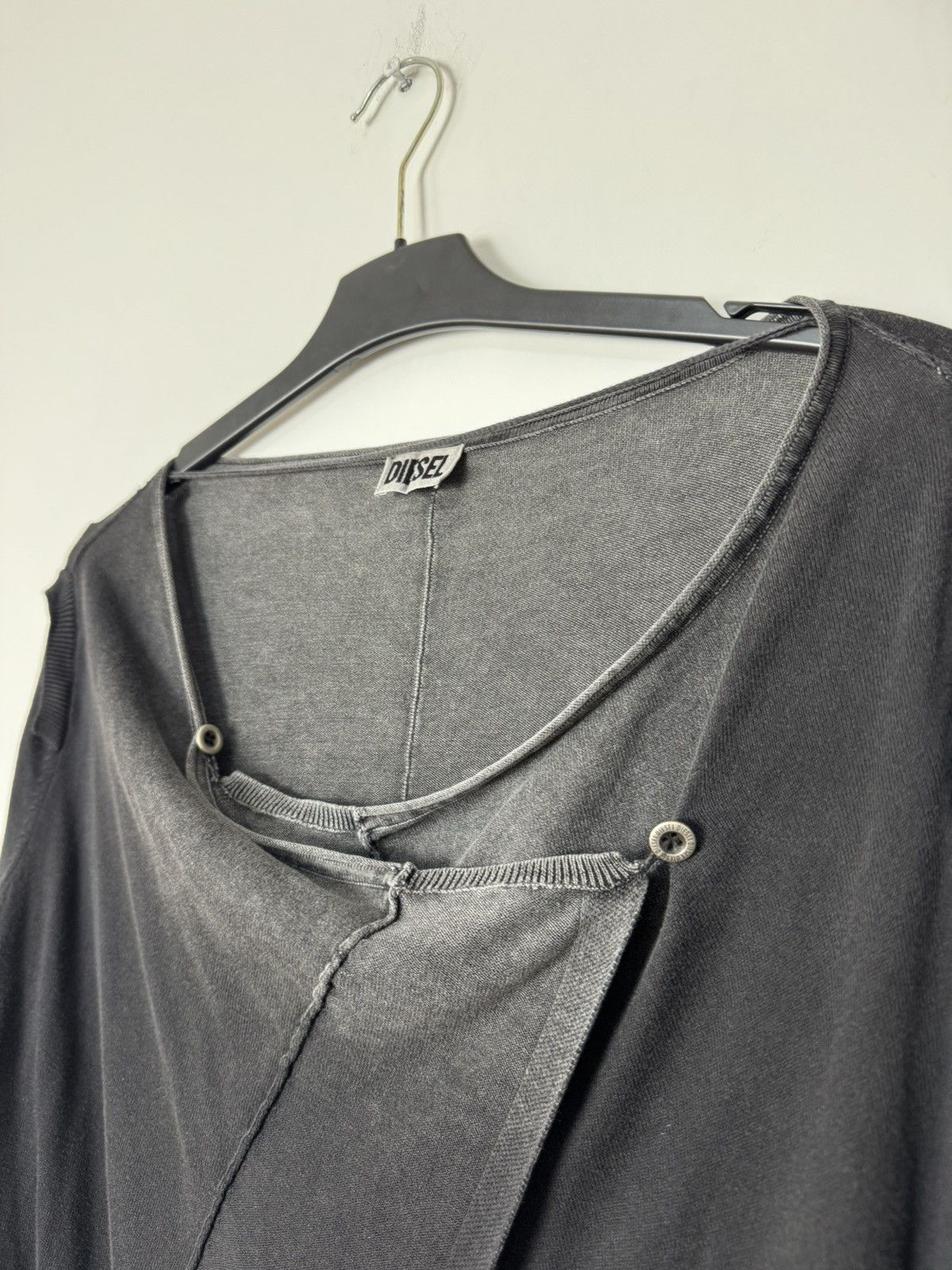 Diesel Avant Garde Diesel long sleeve black faded archive style Size S / US 4 / IT 40 - 7 Thumbnail