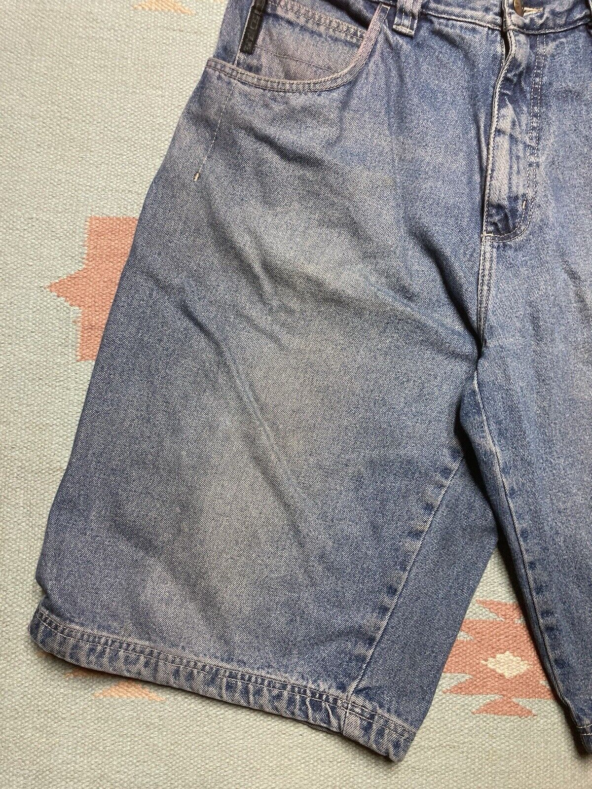 Fubu × Vintage y2k baggy jeans shorts jorts Fubu carpenter skater wide 35 Size US 35 - 6 Thumbnail