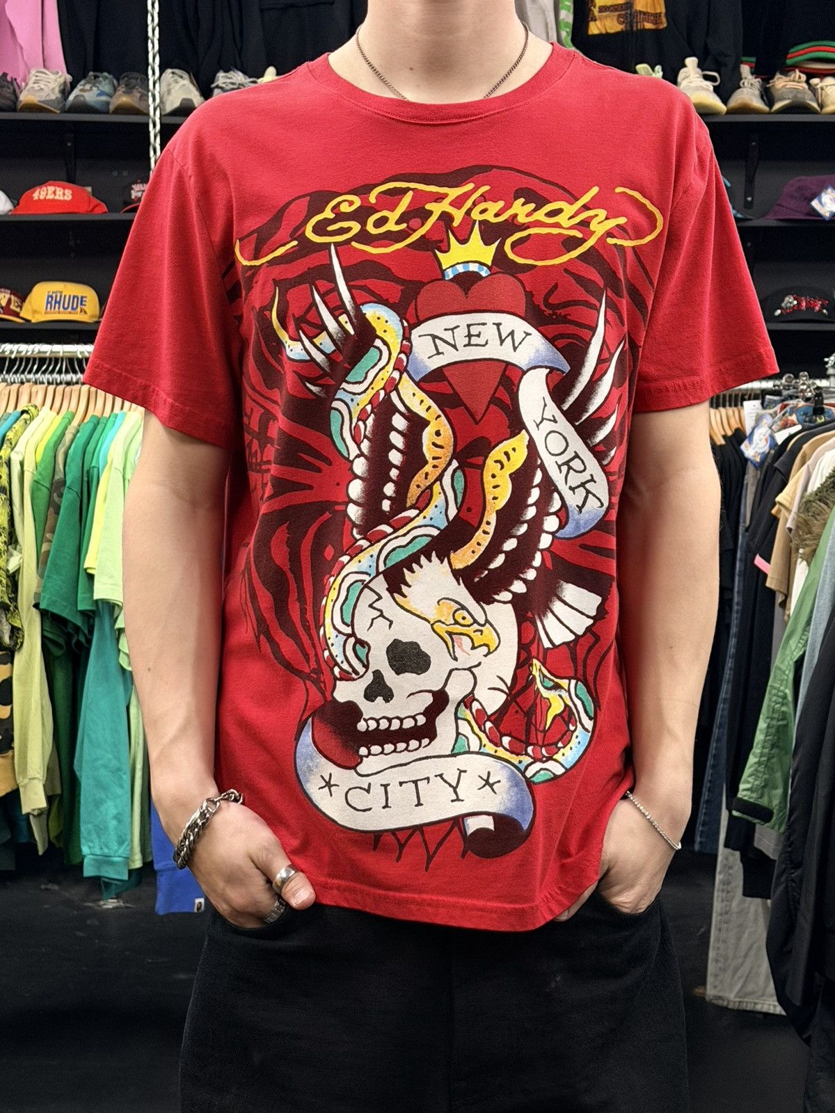 Ed Hardy Ed hardy Tribal T-Shirt Size US L / EU 52-54 / 3 - 1 Thumbnail