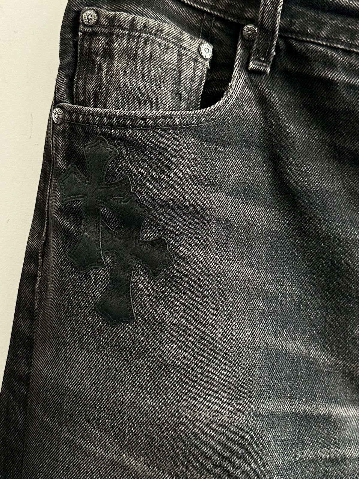 Chrome Hearts Chrome Hearts Vintage 501 Jeans Size US 32 / EU 48 - 3 Thumbnail