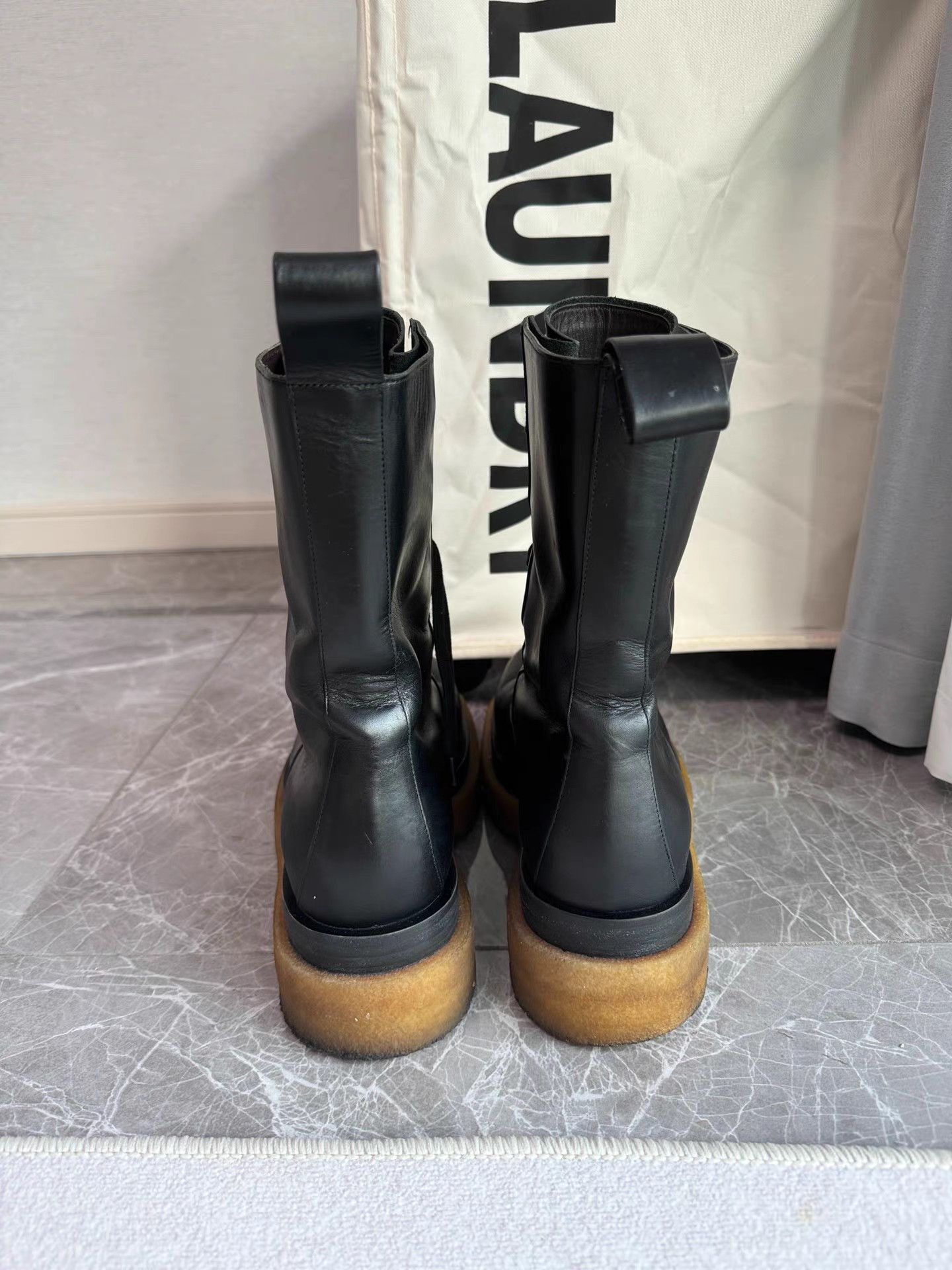 Bottega Veneta Bottega Veneta Lug Combat Boots K6 Size US 7 / EU 40 - 3 Thumbnail