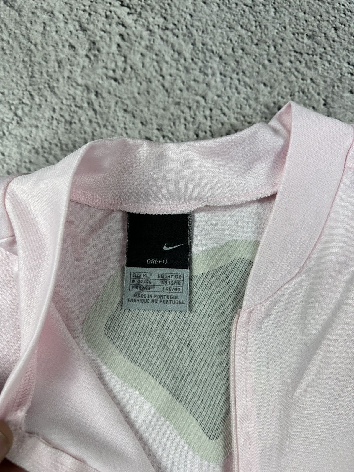 Nike × Vintage Nike Dri-FIT Cycling Jersey Pink Full Zip XL Portugal Size US XL / EU 56 / 4 - 8 Thumbnail