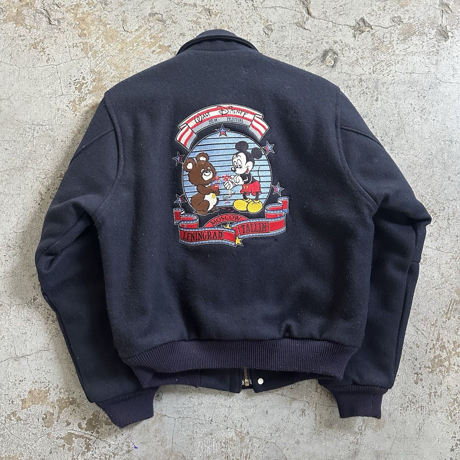 Disney × Vintage Vintage 1988 Disney Moscow Leningrad Tallinn Festival Jacket Size US S / EU 44-46 / 1 - 2 Thumbnail