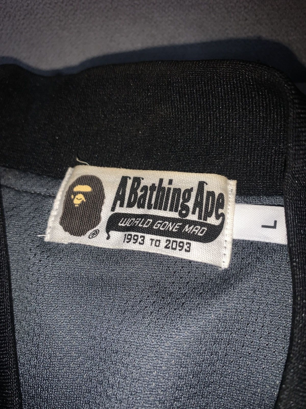 Bape BAPE ABC Bapesta Tape Jersey Top Size US L / EU 52-54 / 3 - 6 Thumbnail