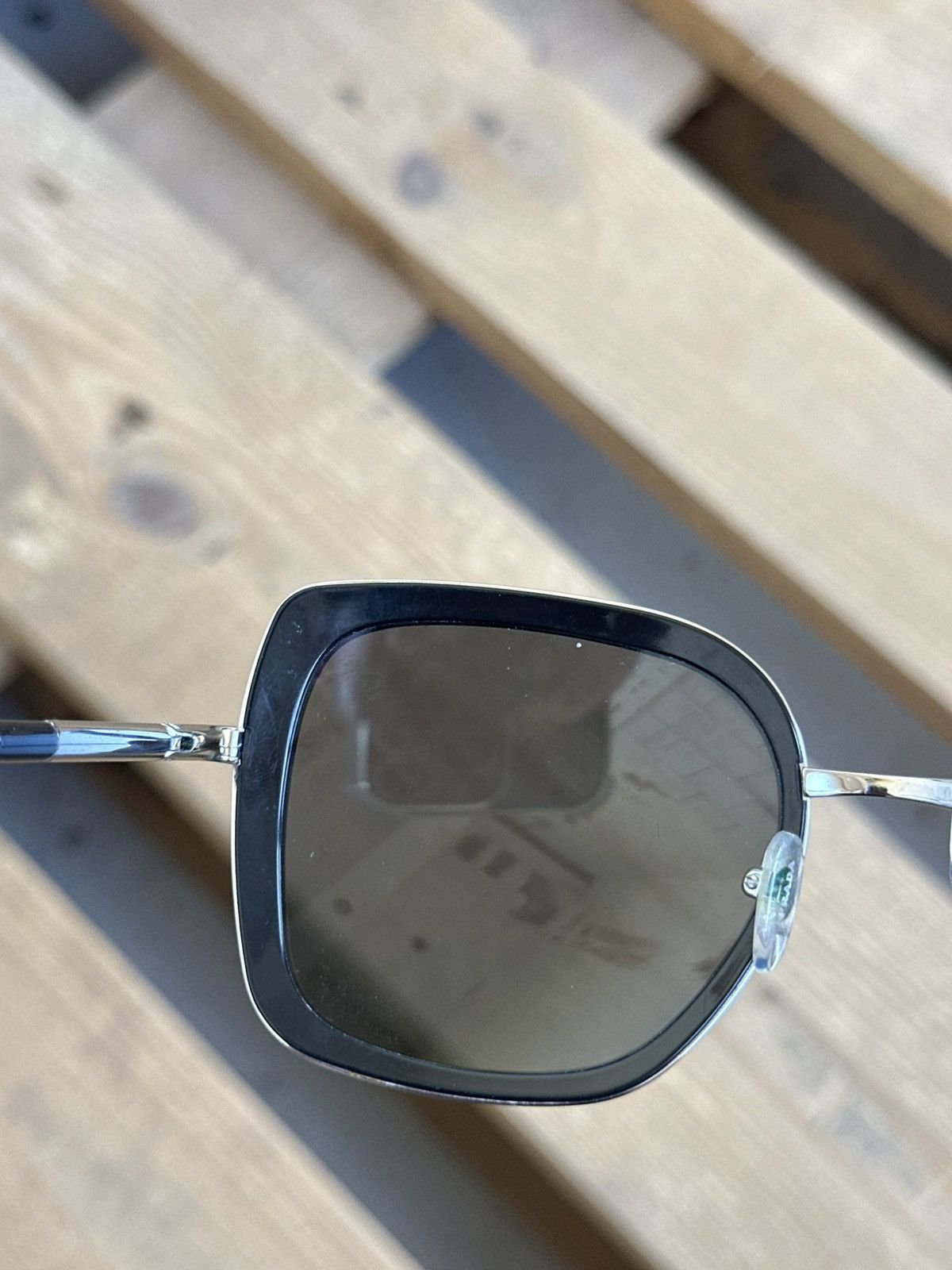 Prada × Vintage Prada Black Women’s Sunglasses Size ONE SIZE - 14 Thumbnail