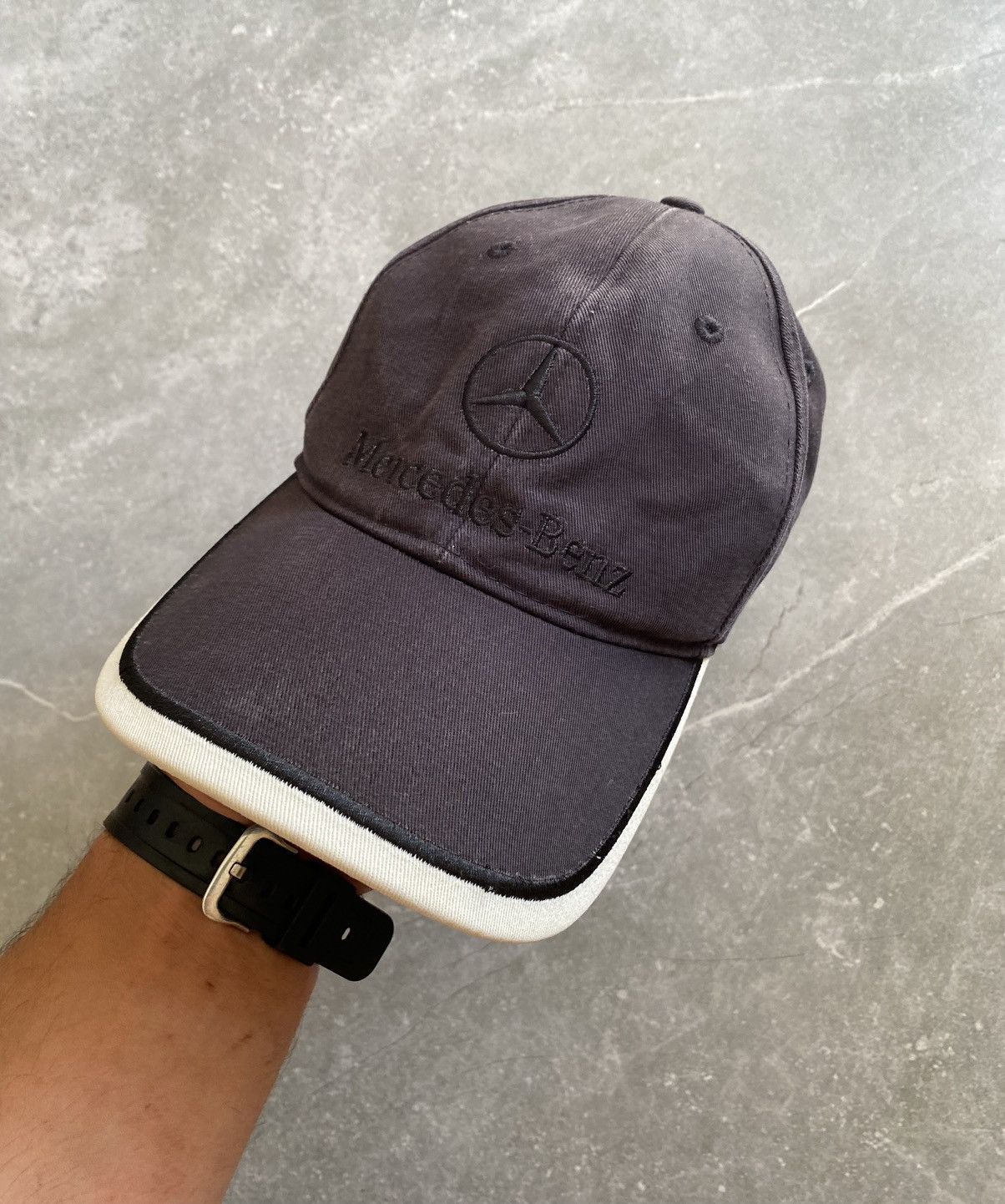 Mercedes-Benz × Vintage Vintage Mercedes Racing Cap Streetwear Size ONE SIZE - 1 Thumbnail