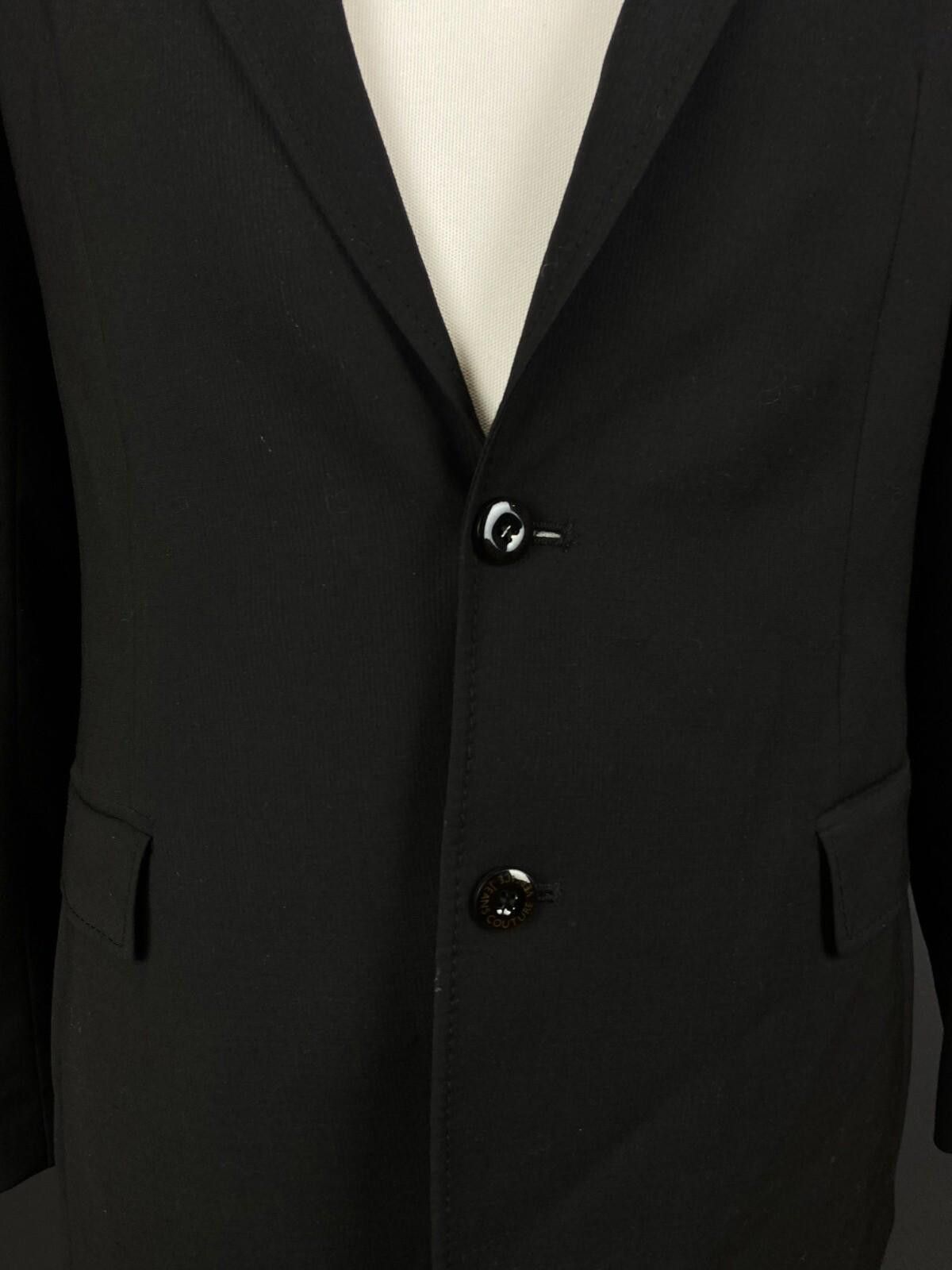 Versace Versace Jeans Couture Black Wool 2 Size M / EU 48 / US 38 Size US M / EU 48-50 / 2 - 5 Thumbnail