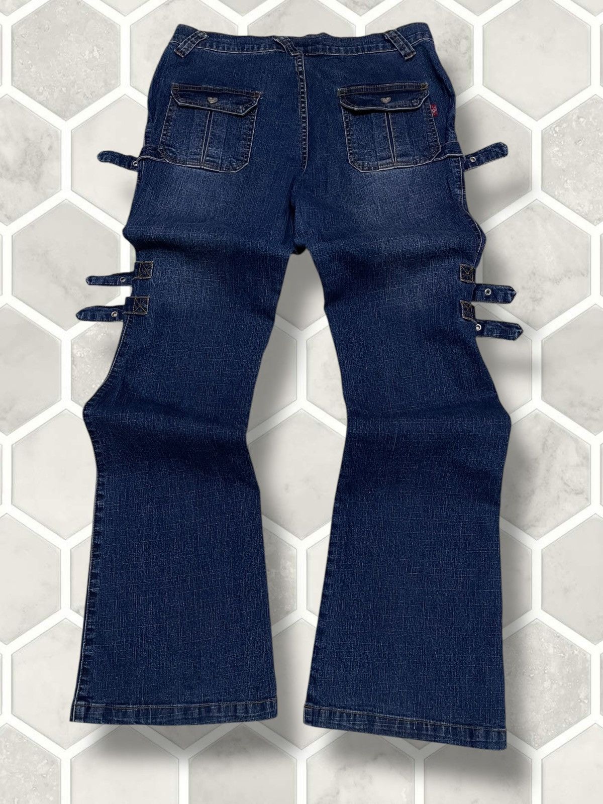 Hysteric Glamour Vintage Original Designer Japan Angela Bondage Flared Denim Size US 32 / EU 48 - 10 Thumbnail