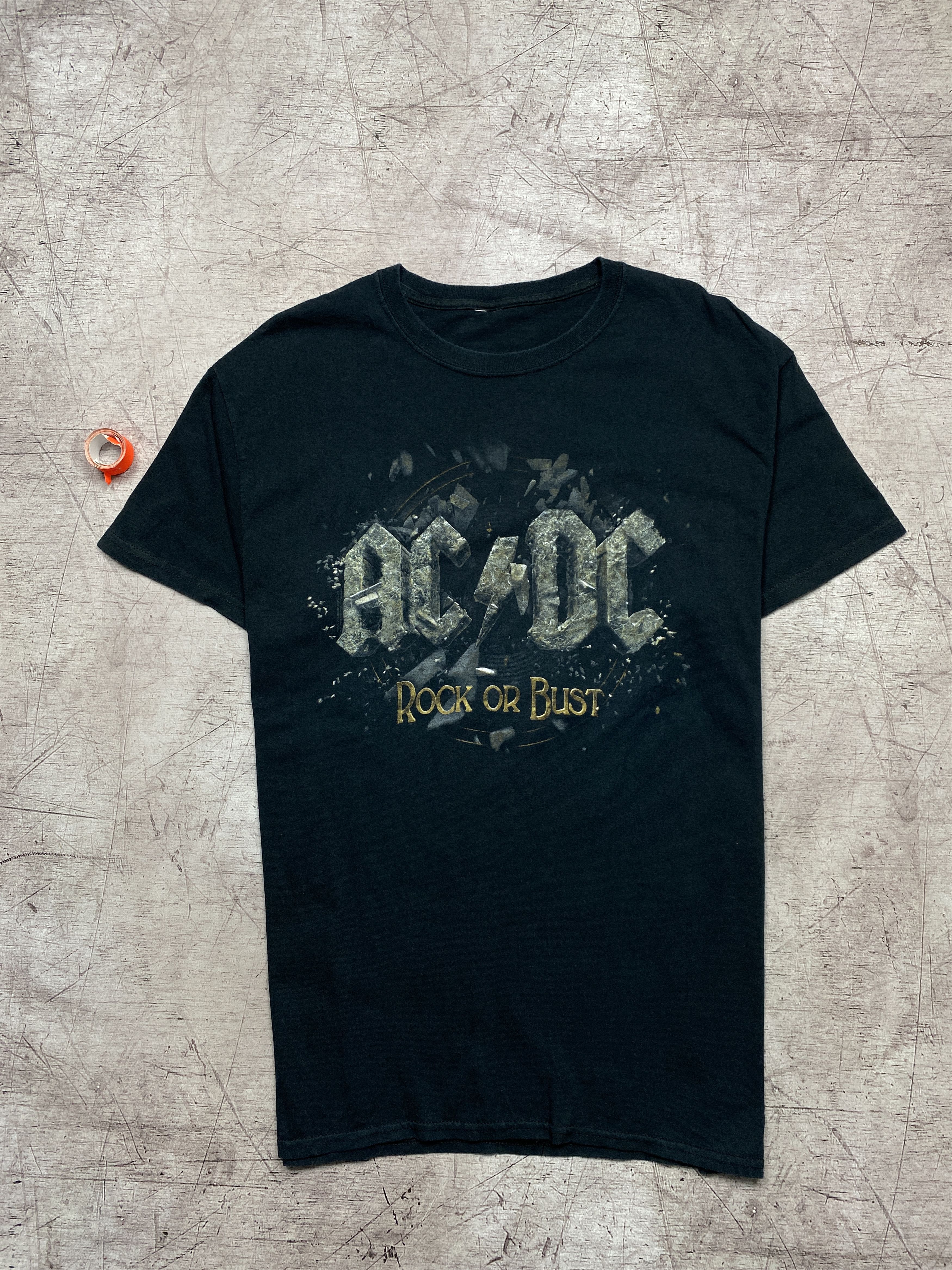 AC/DC × Band Tees AC DC Rock or Bust Vintage Rock Band T-Shirt Size US M / EU 48-50 / 2 - 1 Thumbnail