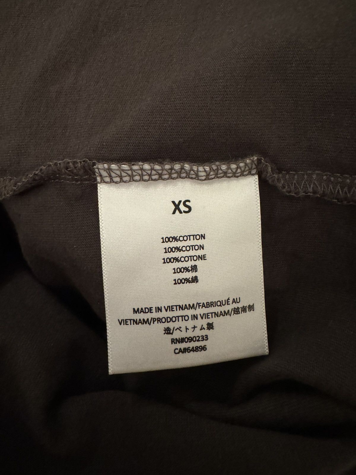 Essentials × Fear of God Essential Washed Black T-shirt Size US XS / EU 42 / 0 - 6 Thumbnail