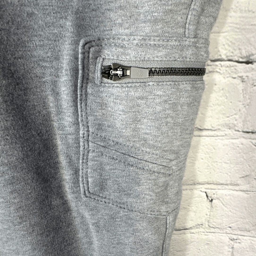 Athleta Athleta Pants Womens 12 Gray Rockwell Jogger Leggings Zippered Pockets Accents Size 34" / US 12 / IT 48 - 3 Thumbnail