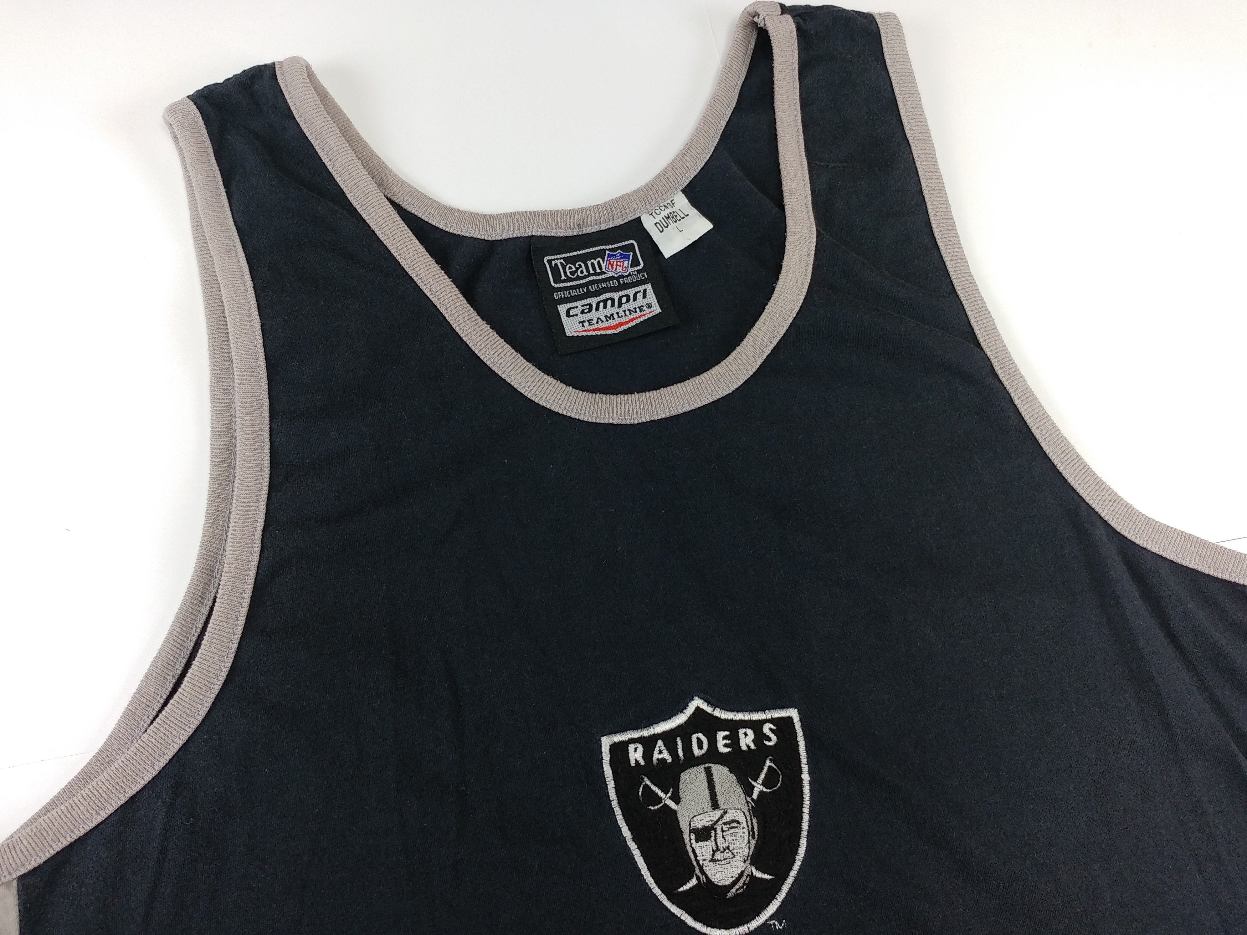 NFL Los Angeles Raiders jersey, NFL t-shirt, Campri Teamline L Size US L / EU 52-54 / 3 - 13 Thumbnail