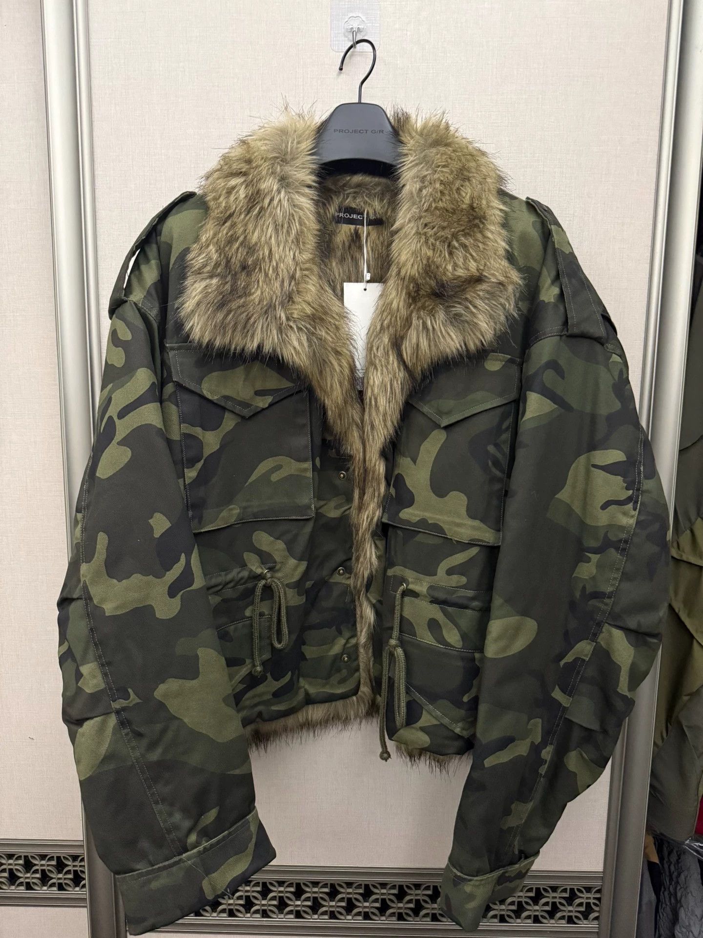 Other Project Gr Grailz Camo Fur Collar Coat 2 New w/ Tags Size US M / EU 48-50 / 2 - 1 Thumbnail