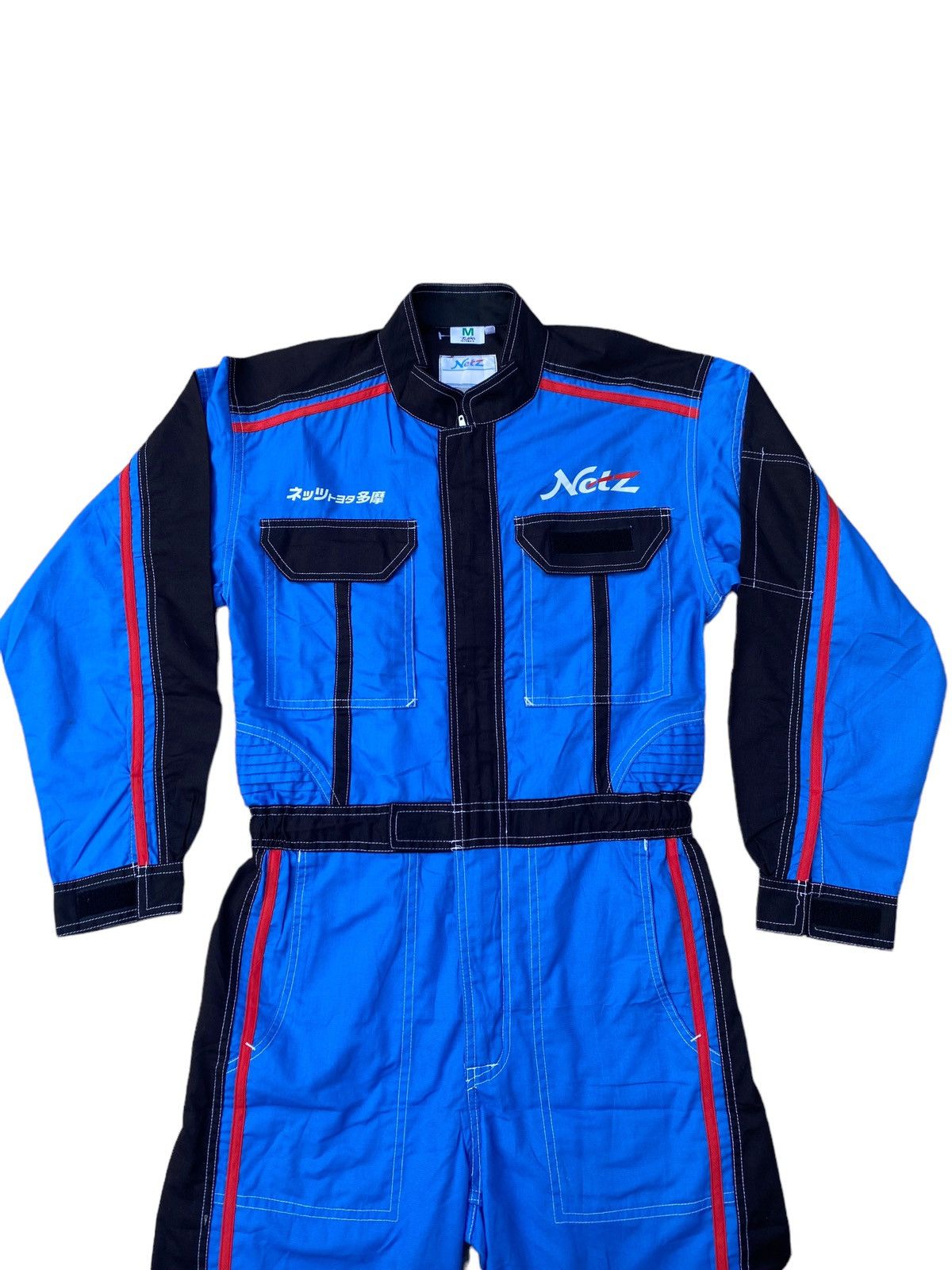 Japanese Brand Vintage Toyota Netz Overall Jumpsuit Size US 33 - 5 Thumbnail