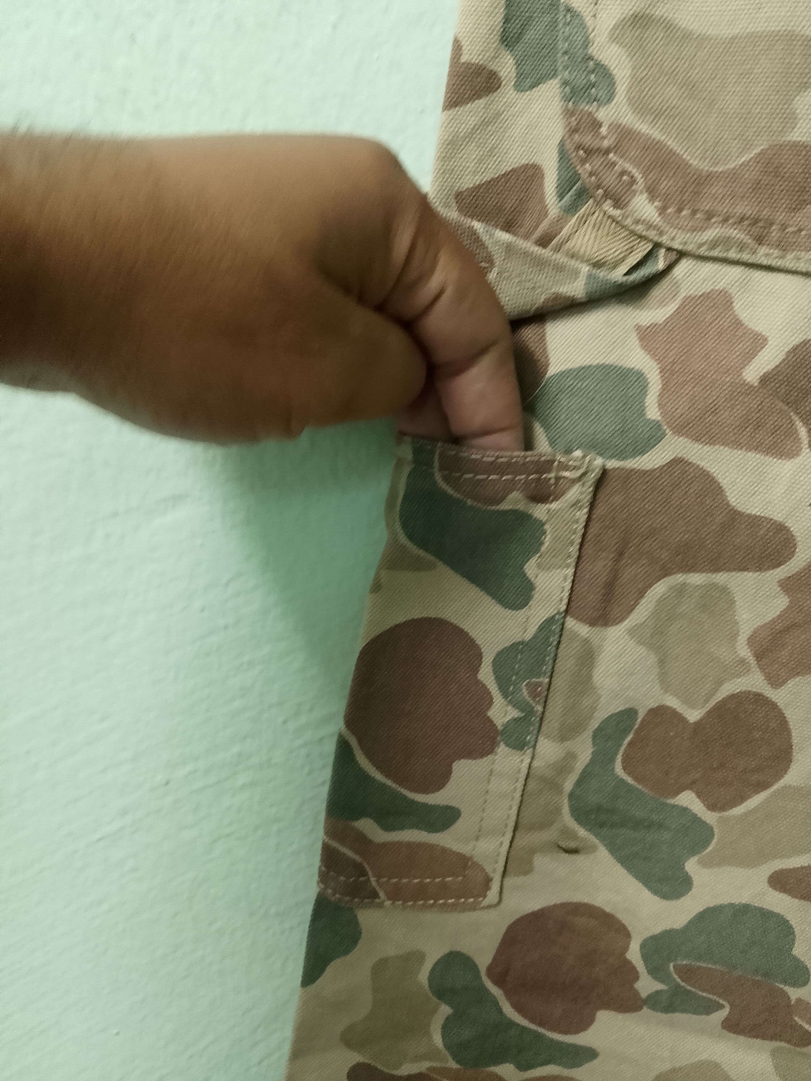 Japanese Brand ILLS camo cargo pant Size US 34 / EU 50 - 10 Thumbnail