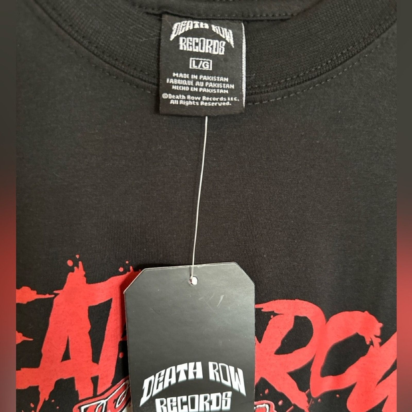 Death Row Records NWT Death Row Records Blood Chair Tee Size US L / EU 52-54 / 3 - 3 Thumbnail