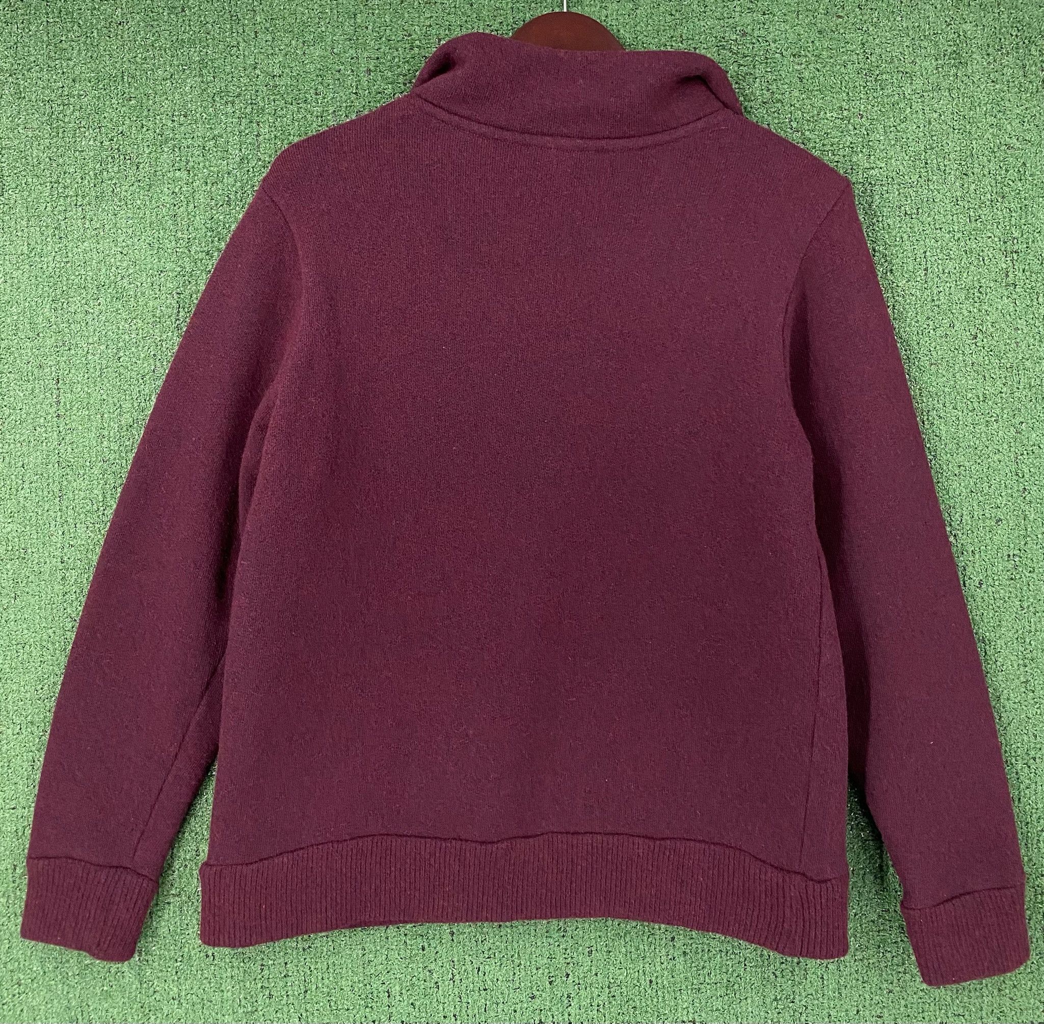 Patagonia Patagonia Woolie Fleece 1/4 Zip Wool Blend Sweater Medium Size M / US 6-8 / IT 42-44 - 6 Thumbnail