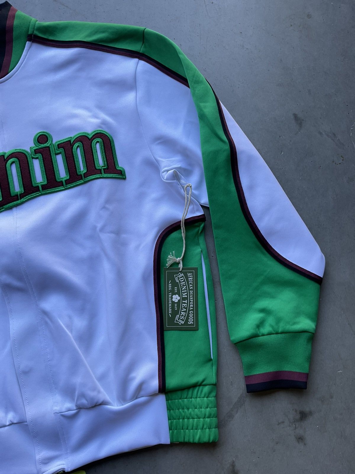 DENIM TEARS Denim Tears Track Jacket White Size US S / EU 44-46 / 1 - 10 Thumbnail