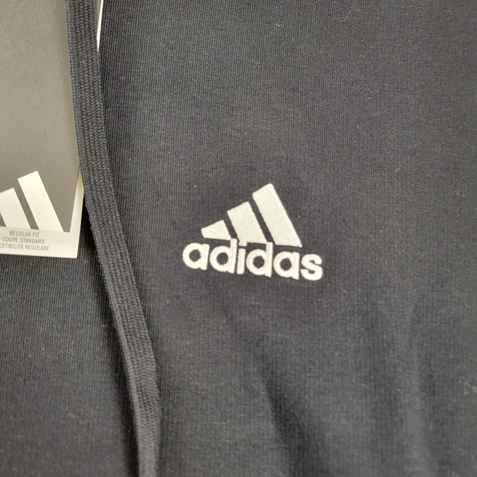 Adidas Adidas Mens Feelcozy Hoodie Black Sz M GV5294 (863-868) Size US M / EU 48-50 / 2 - 5 Thumbnail