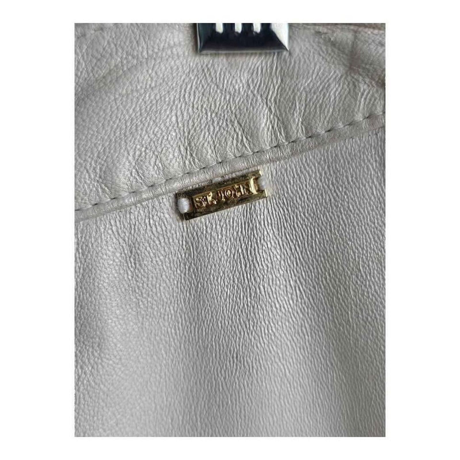 St. John St. John Sport Leather Pants 0 Size 25" / US 0 / IT 36 - 4 Thumbnail
