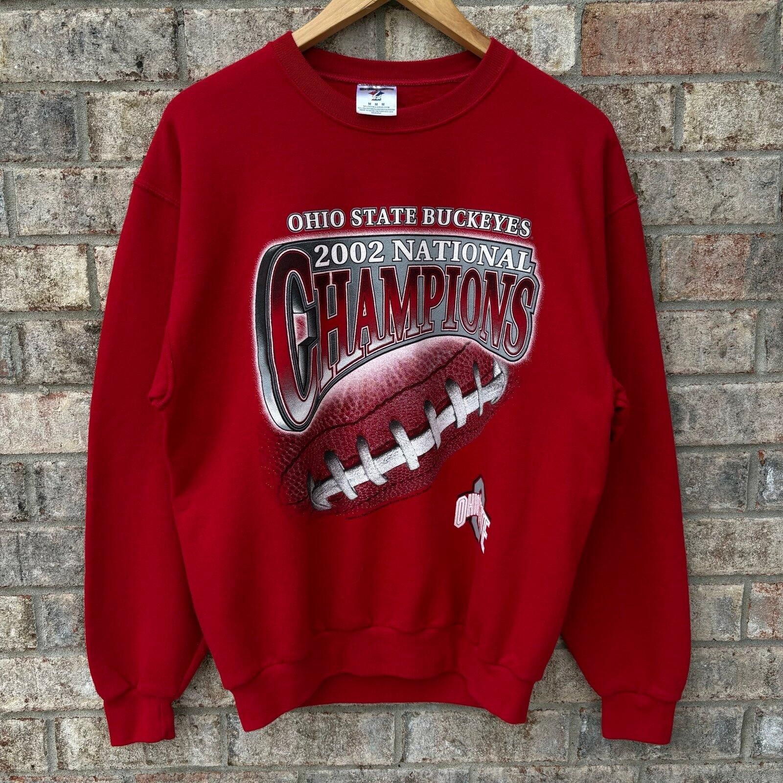 Jerzees Vintage Ohio State football championship sweatshirt Size US M / EU 48-50 / 2 - 1 Thumbnail