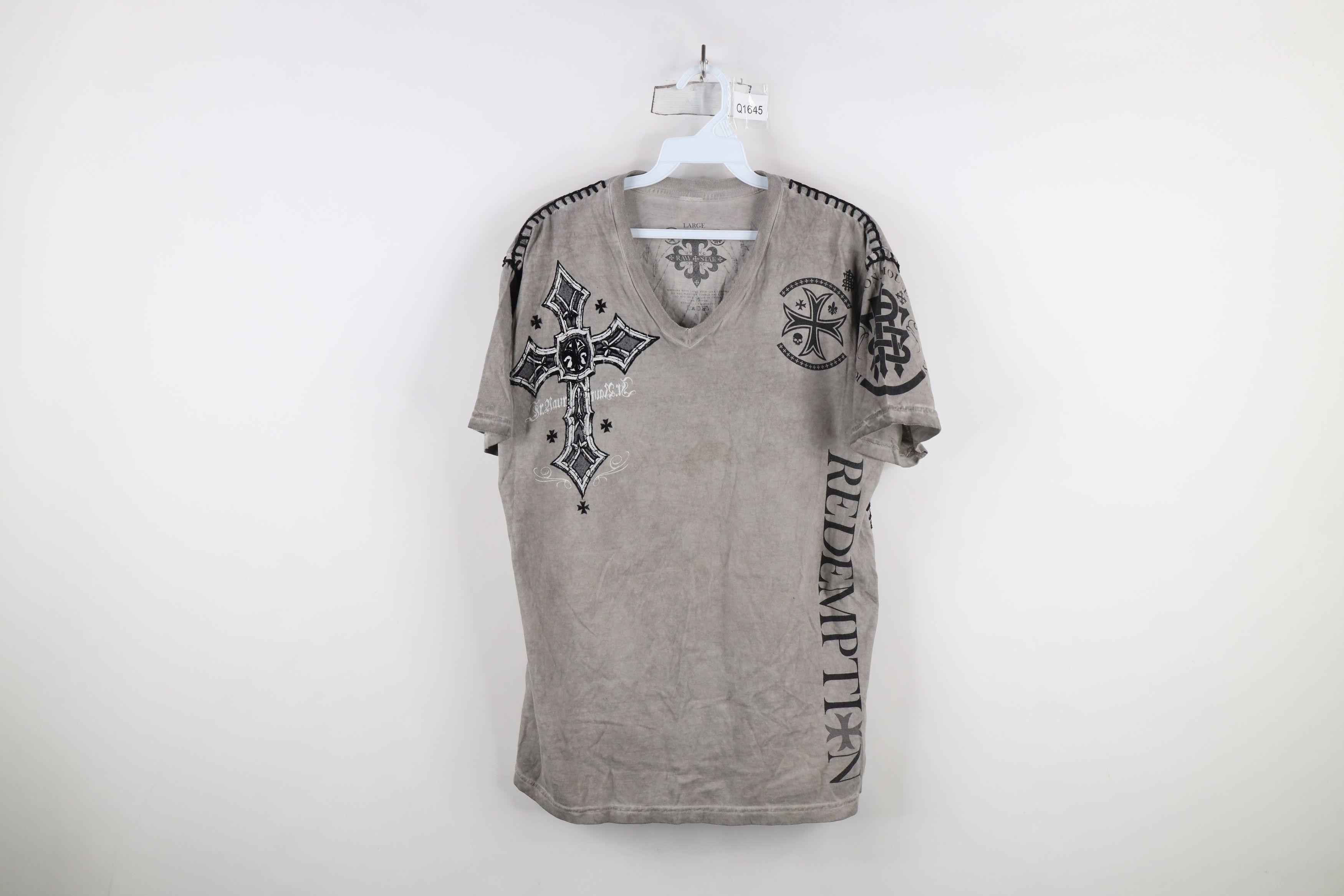 Vintage Y2K MMA Elite Gothic Fluer de Lis Spellout