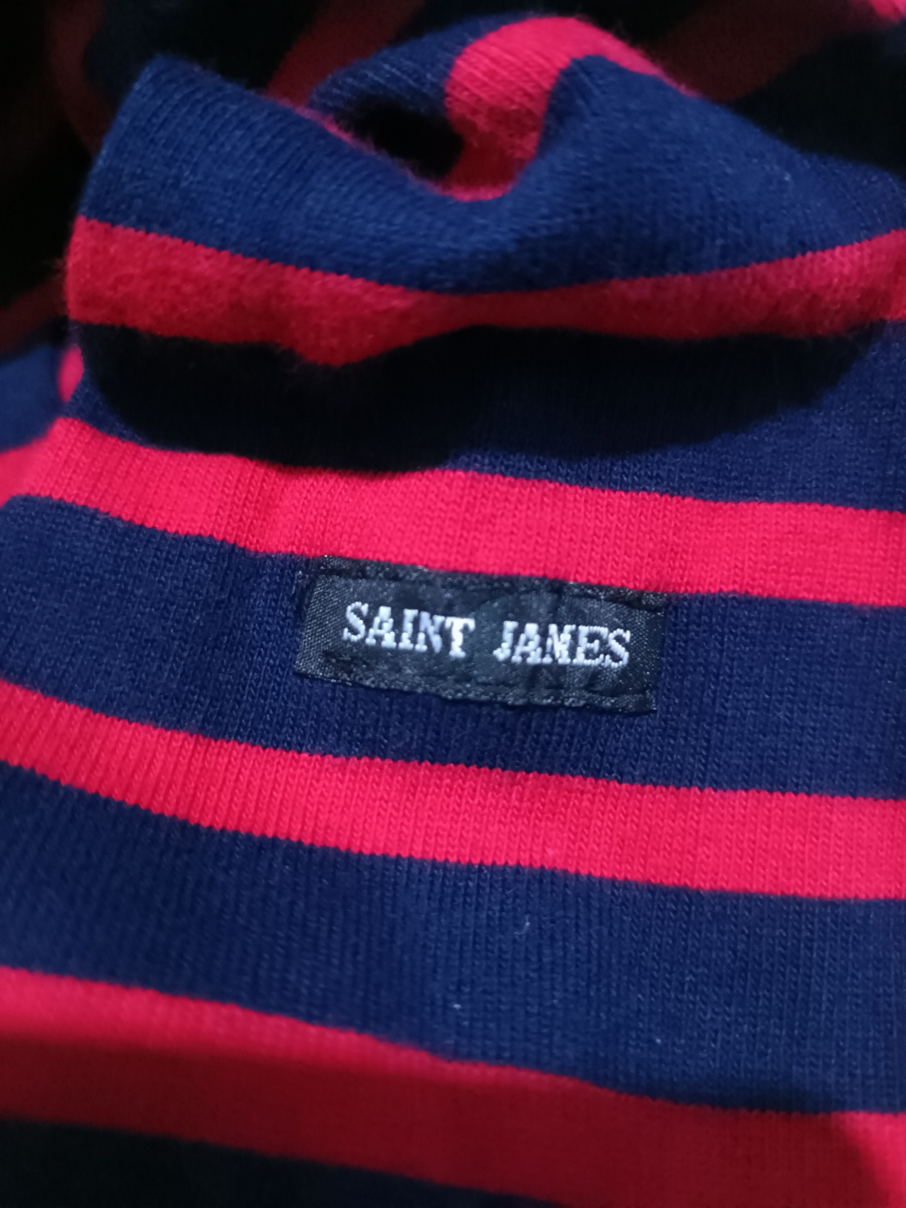 Saint James Saint James Long Sleeve Striped Sailor T-shirt Size US L / EU 52-54 / 3 - 5 Thumbnail