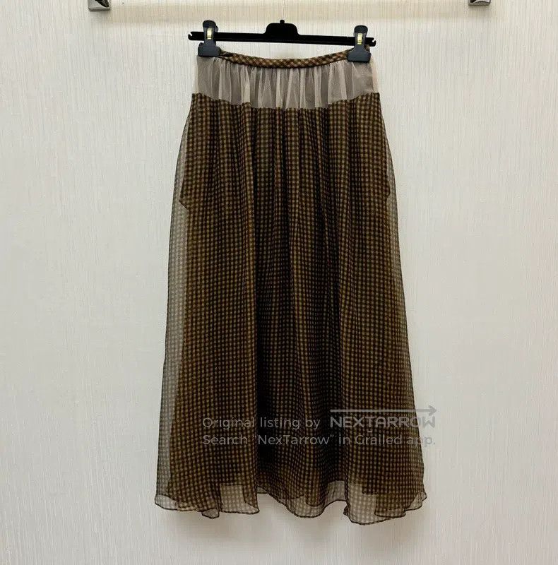 Fendi Fendi Silk Skirt Size 25" / US 0 / IT 36 - 3 Thumbnail