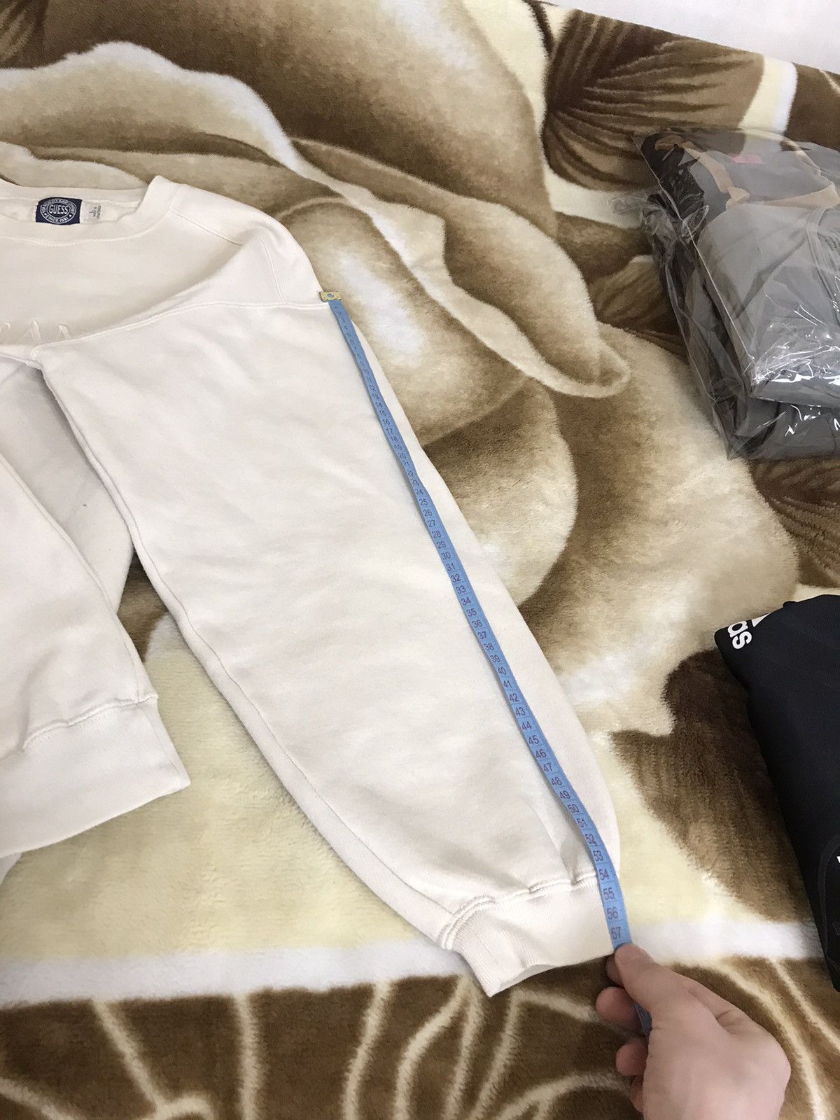 Guess × Vintage 🔥 Vintage Guess Jeans USA Baggy Oversize Y2K Sweatshirt Size US L / EU 52-54 / 3 - 13 Thumbnail
