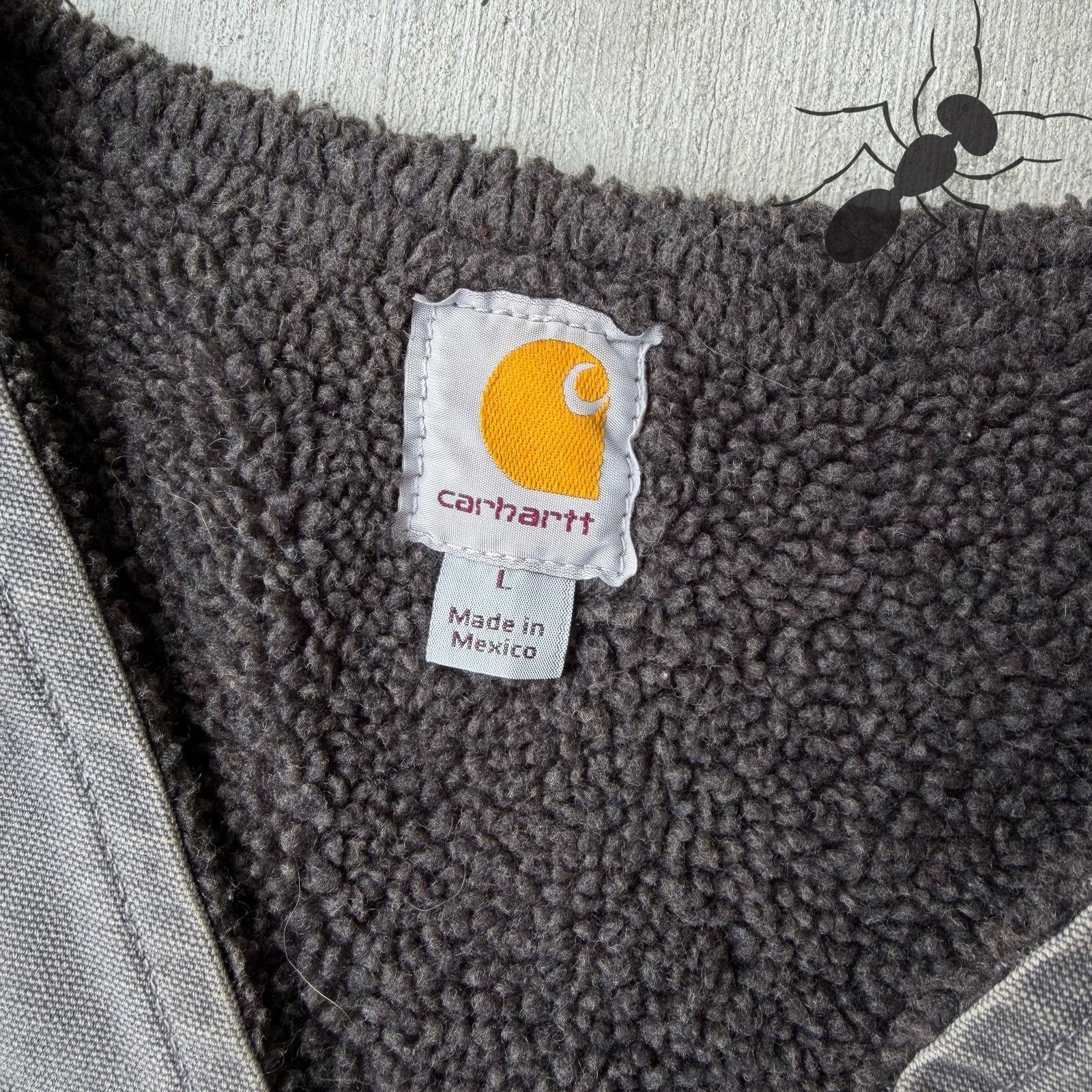 Carhartt × Vintage Carhartt V26 GVL gray work wear vest Size US L / EU 52-54 / 3 - 5 Thumbnail