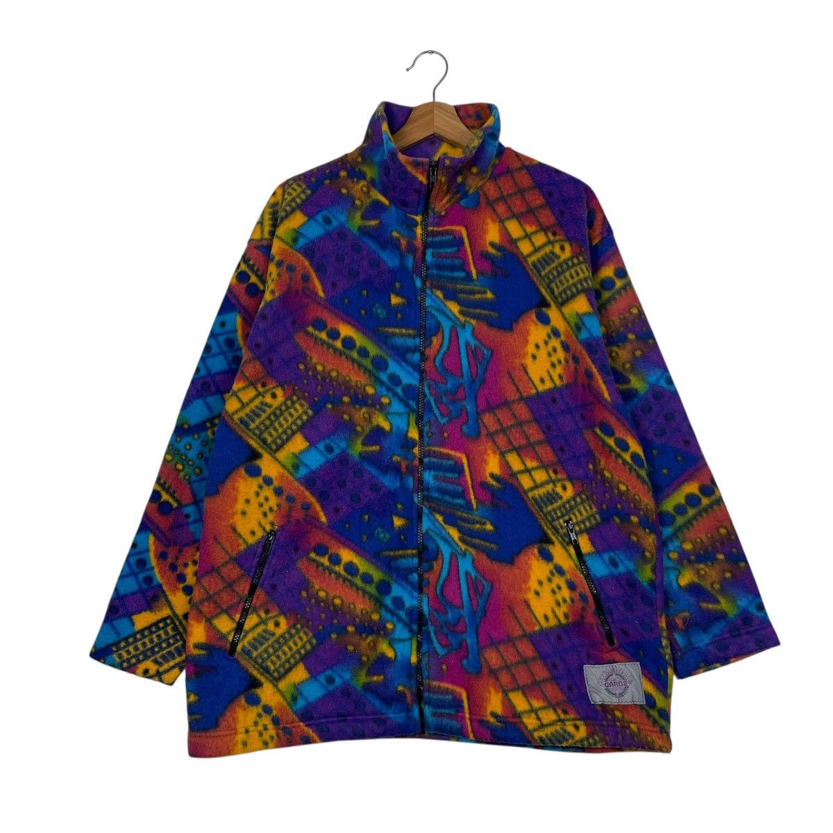 Garde Multicolor Abstract Jacket