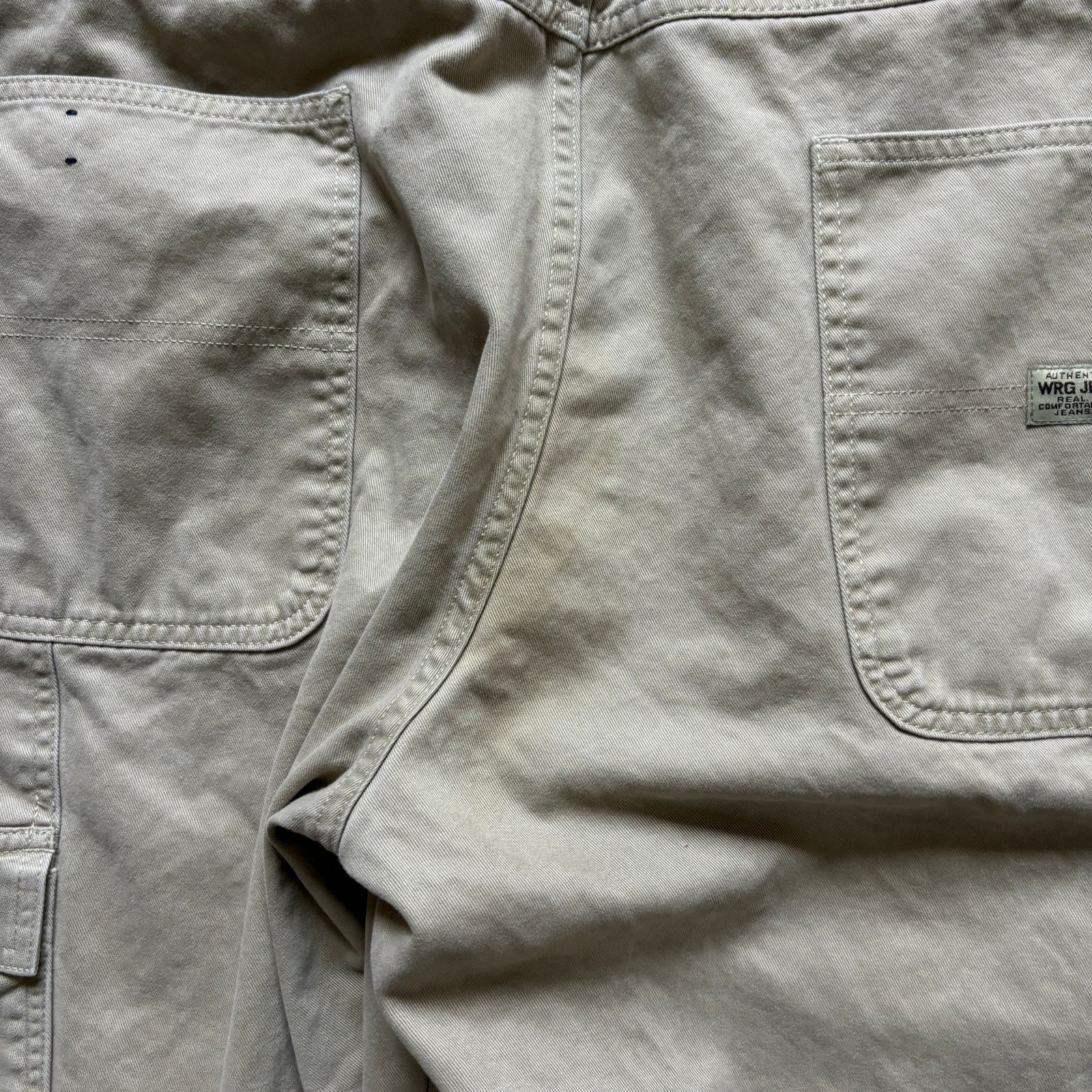 Wrangler vintage y2k 2000s style wrangler baggy wide leg pants 42x29 Size US 42 / EU 58 - 5 Thumbnail