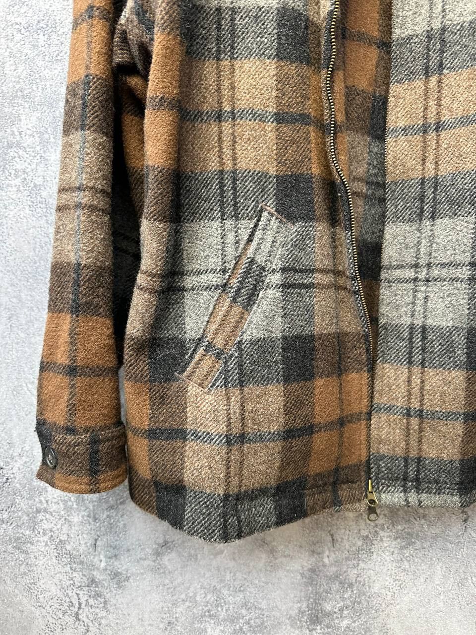J.Crew !RARE! J. Crew Oarsman Plaid Overshirt Jacket Plaid Wool Size US XL / EU 56 / 4 - 7 Thumbnail