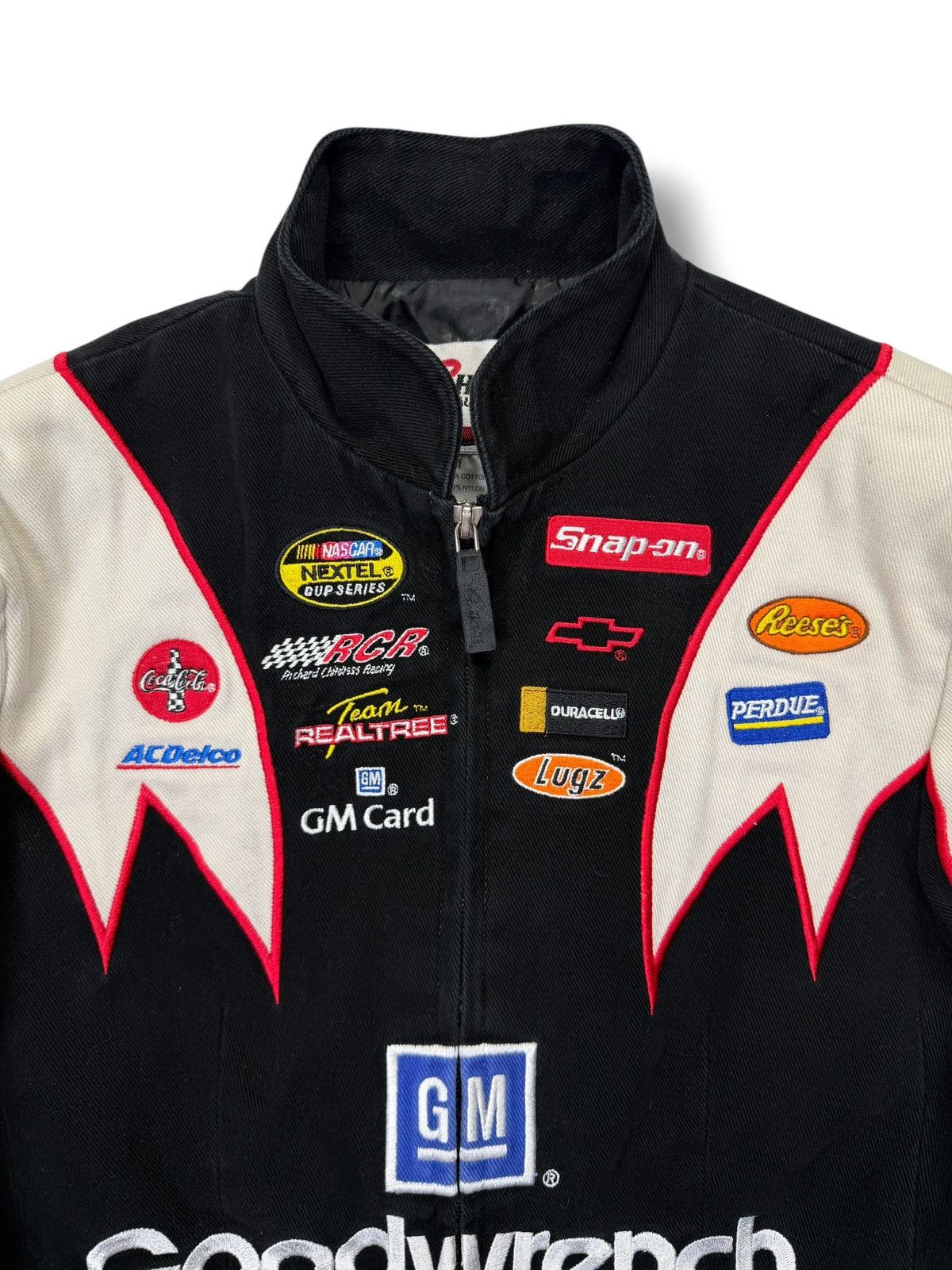 NASCAR Vintage Kevin Harvick Goodwrench Nascar Jacket Size M / US 6-8 / IT 42-44 - 3 Thumbnail