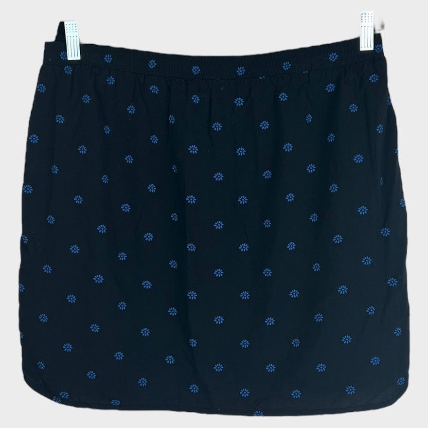 Old Navy Old Navy | Floral Dolphin Hem Drawstring Skirt | Large Size 34" / US 12 / IT 48 - 2 Thumbnail