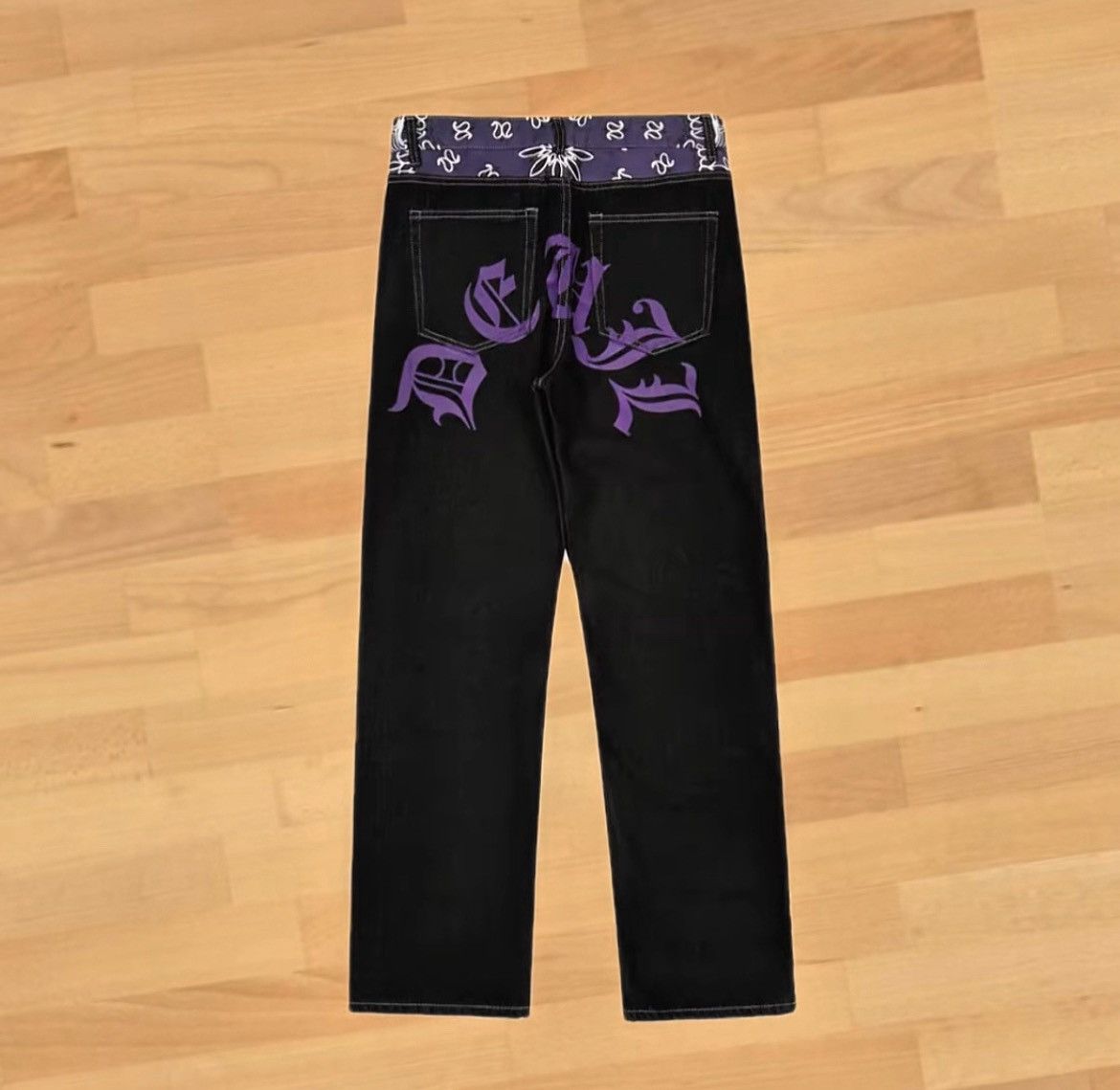 Other Black and purple OEM denims Size US 30 / EU 46 - 2 Thumbnail