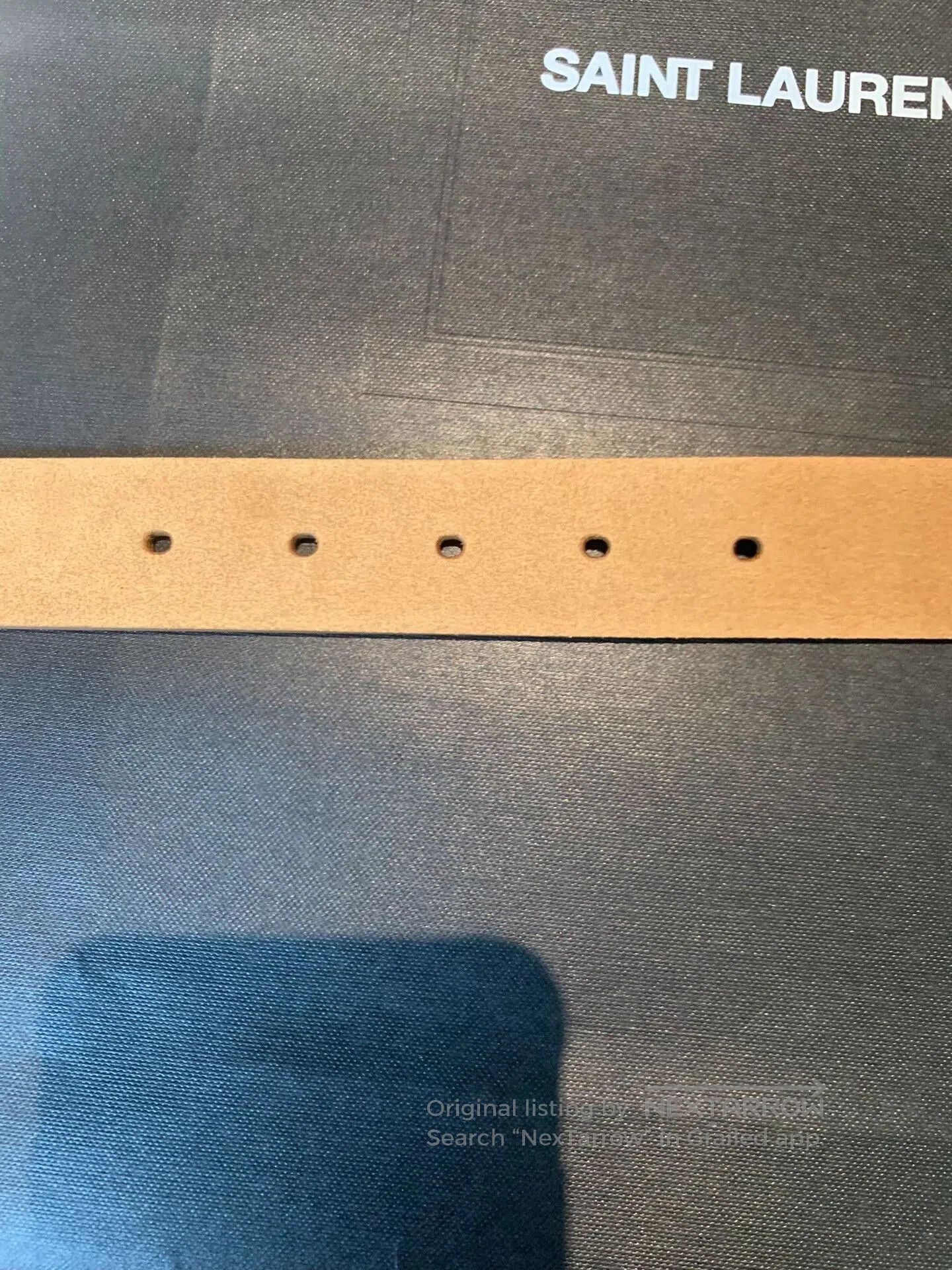 Saint Laurent Paris Saint Laurent Runway Logo Belt 3cm. Size ONE SIZE - 8 Thumbnail