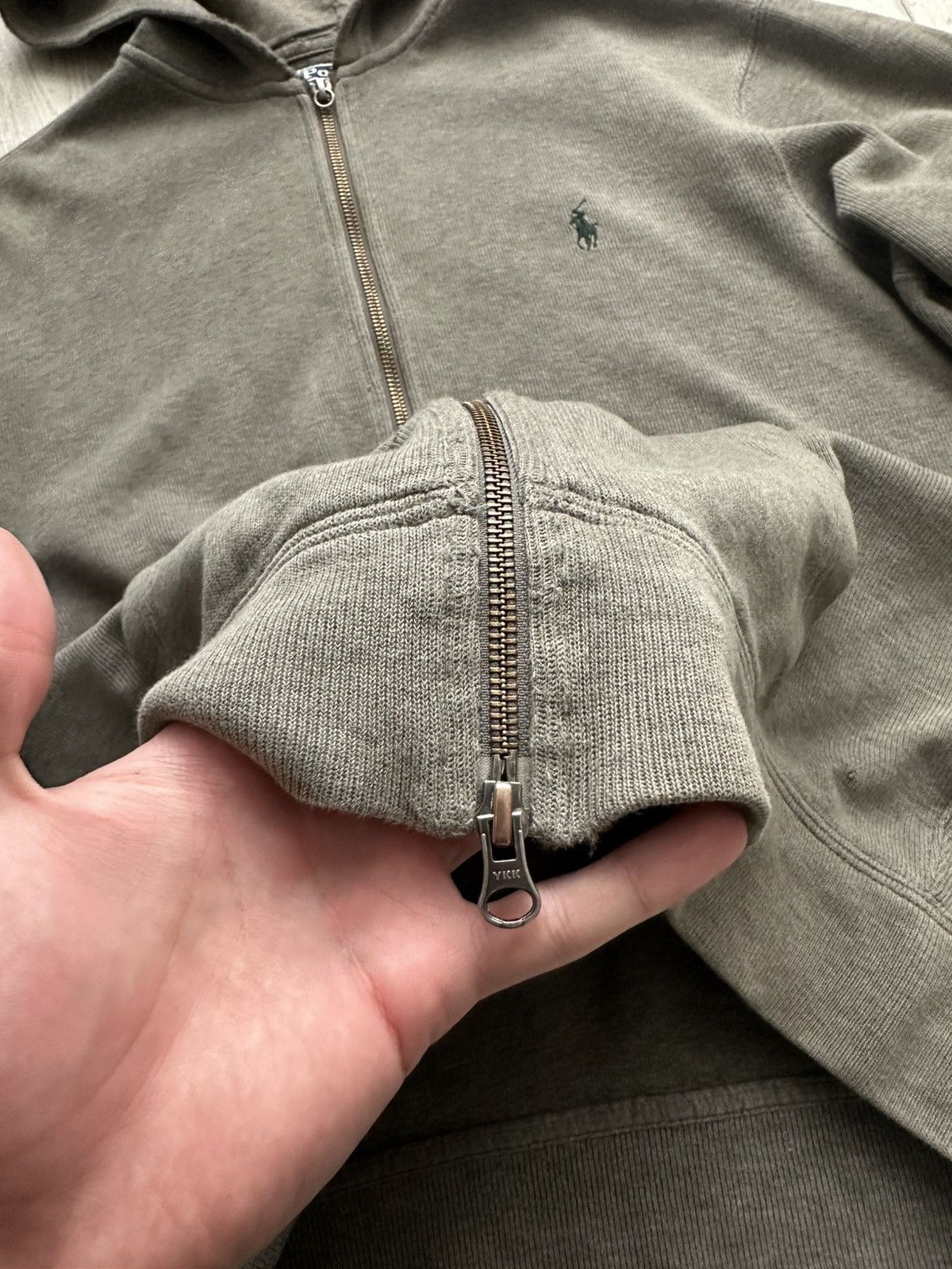 Polo Ralph Lauren Polo Ralph Lauren Zip Hoodie Green Logo Size US M / EU 48-50 / 2 - 6 Thumbnail