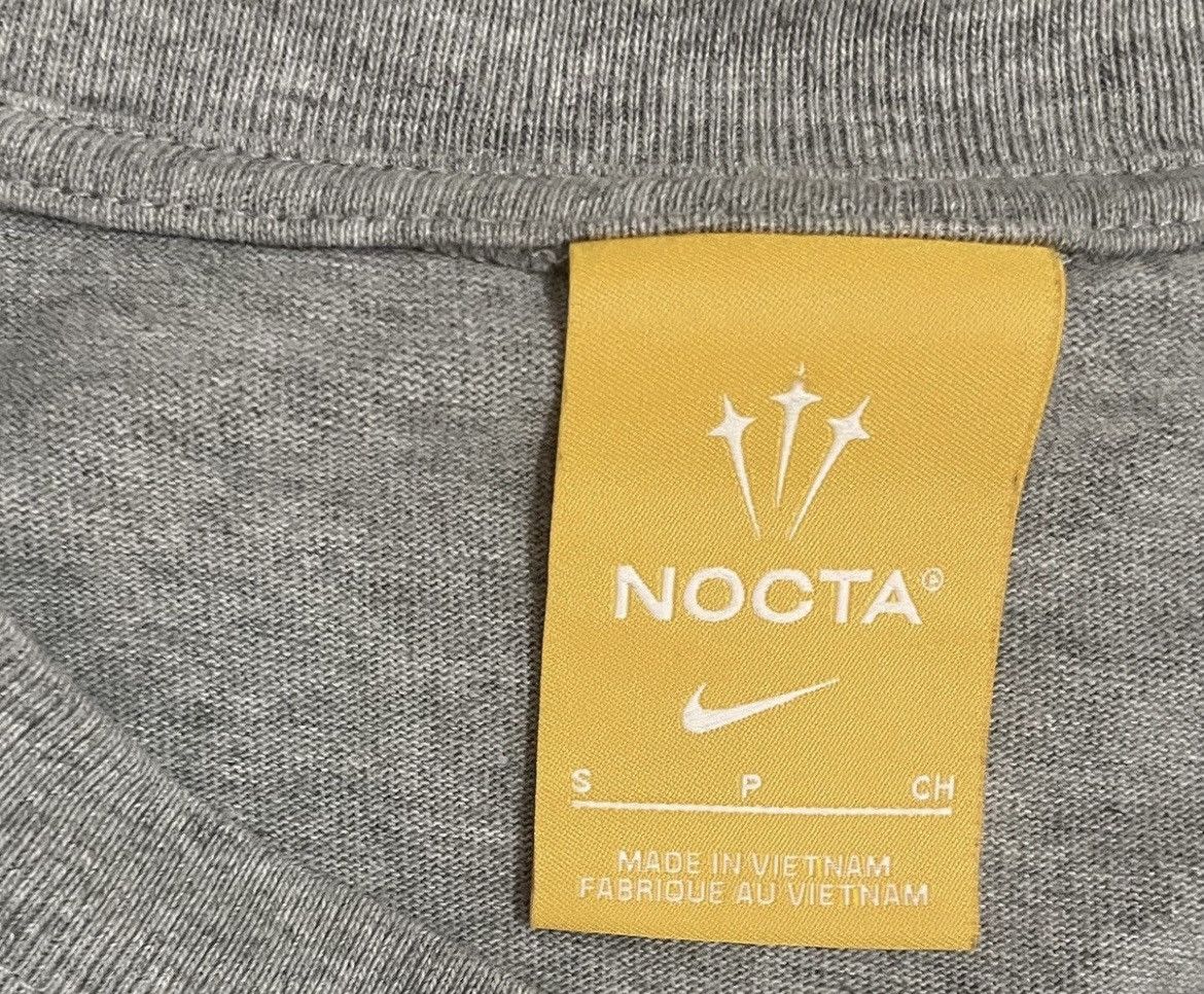 NOCTA × Nike Nike x Nocta grey tee Size US S / EU 44-46 / 1 - 4 Thumbnail