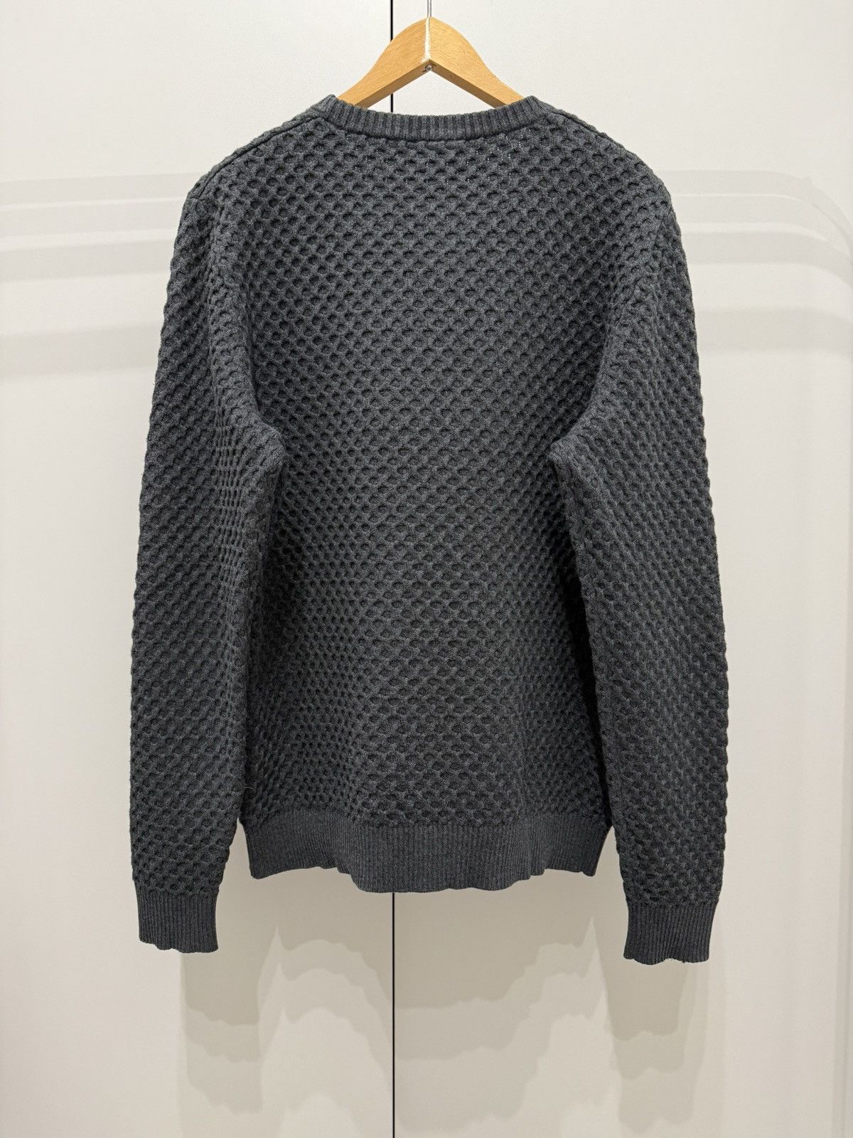 Sandro Sandro Mens Cotton Wool Knitted Sweater Margiela Yohji Owens Size US S / EU 44-46 / 1 - 5 Thumbnail