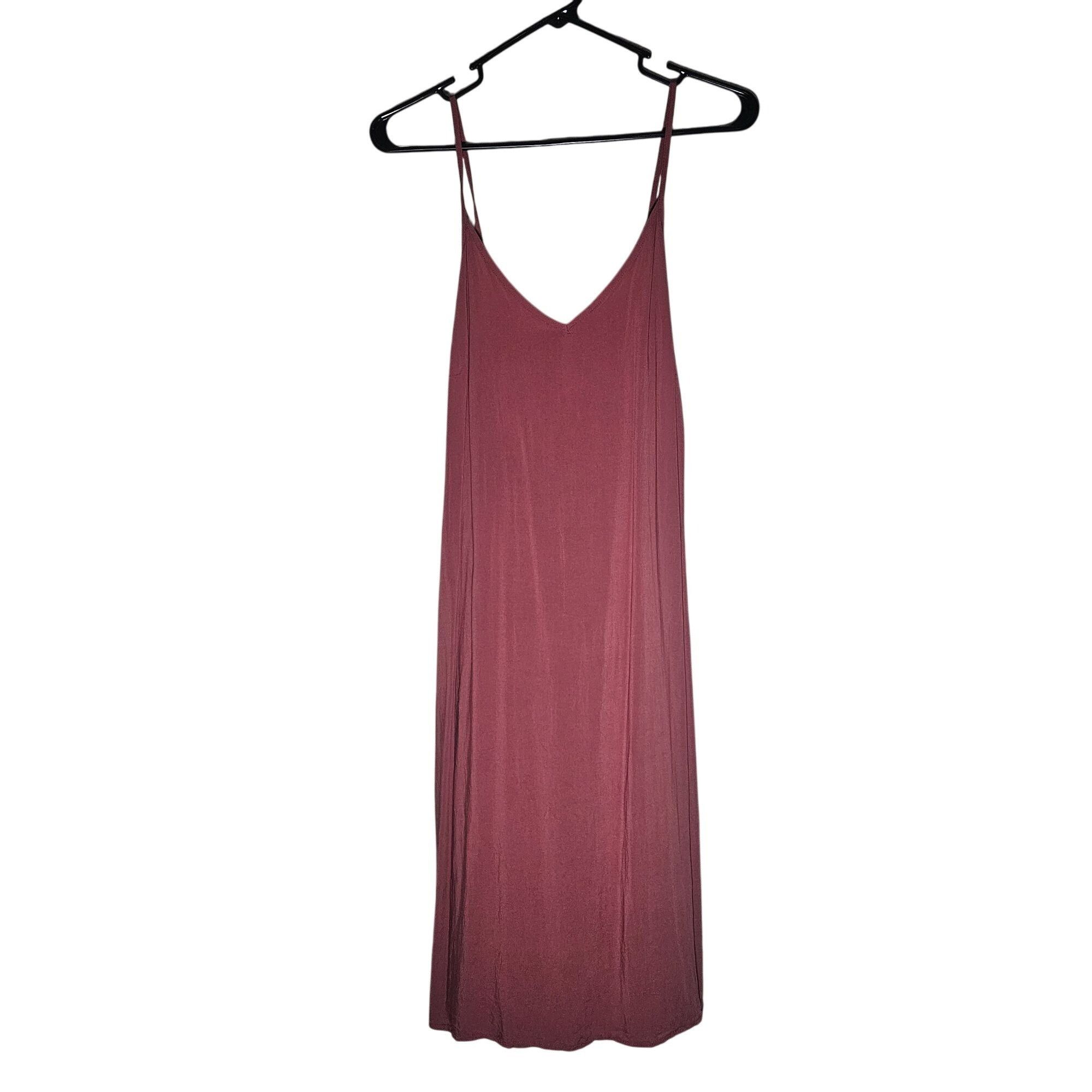 Other Woman's Rayon Slip Dress S – Soft Rose Minimalist Lounge Lay Size S / US 4 / IT 40 - 3 Thumbnail