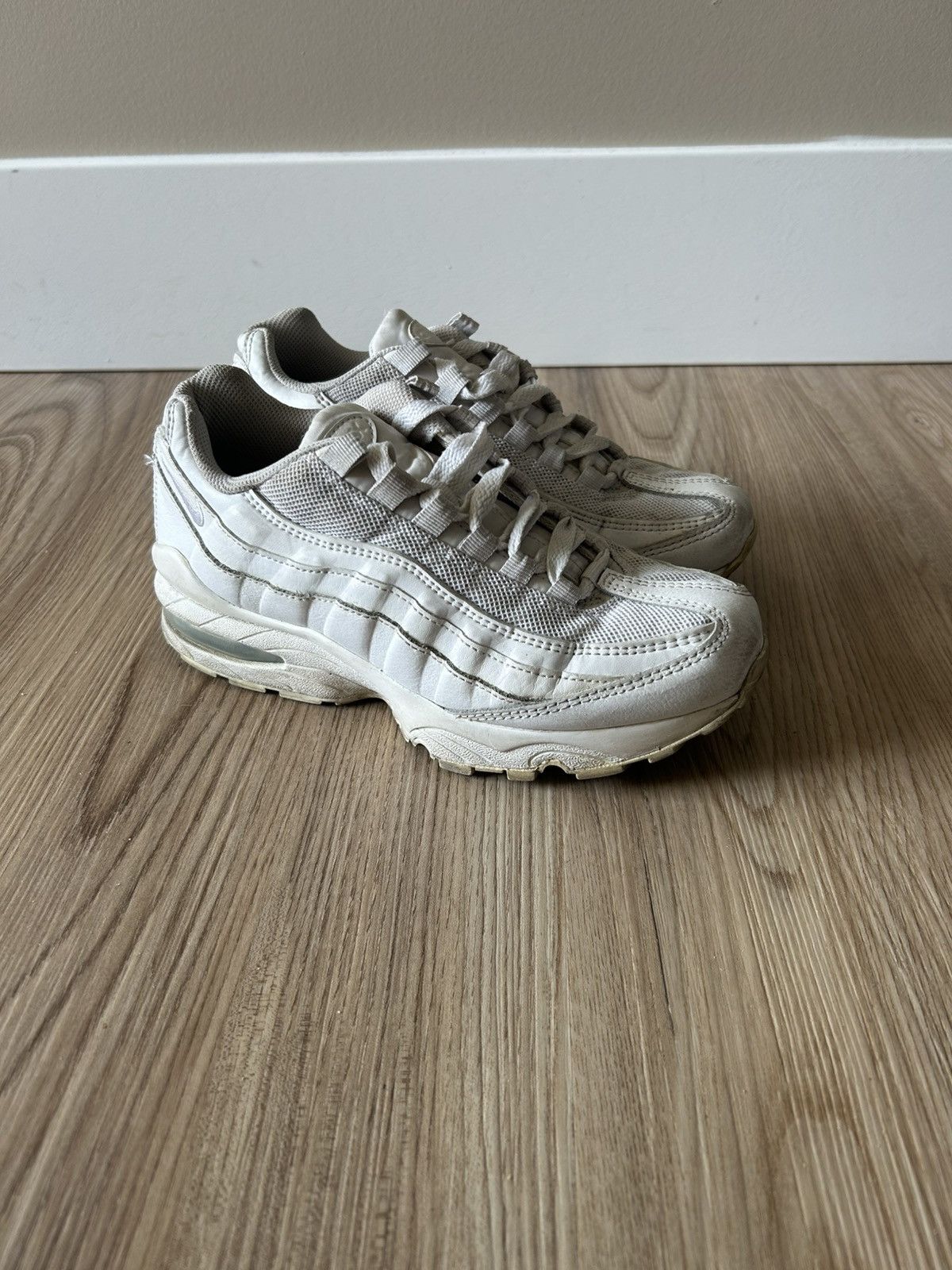 Nike Nike Airmax 95 White Size US 6.5 / IT 36.5 - 1 Thumbnail