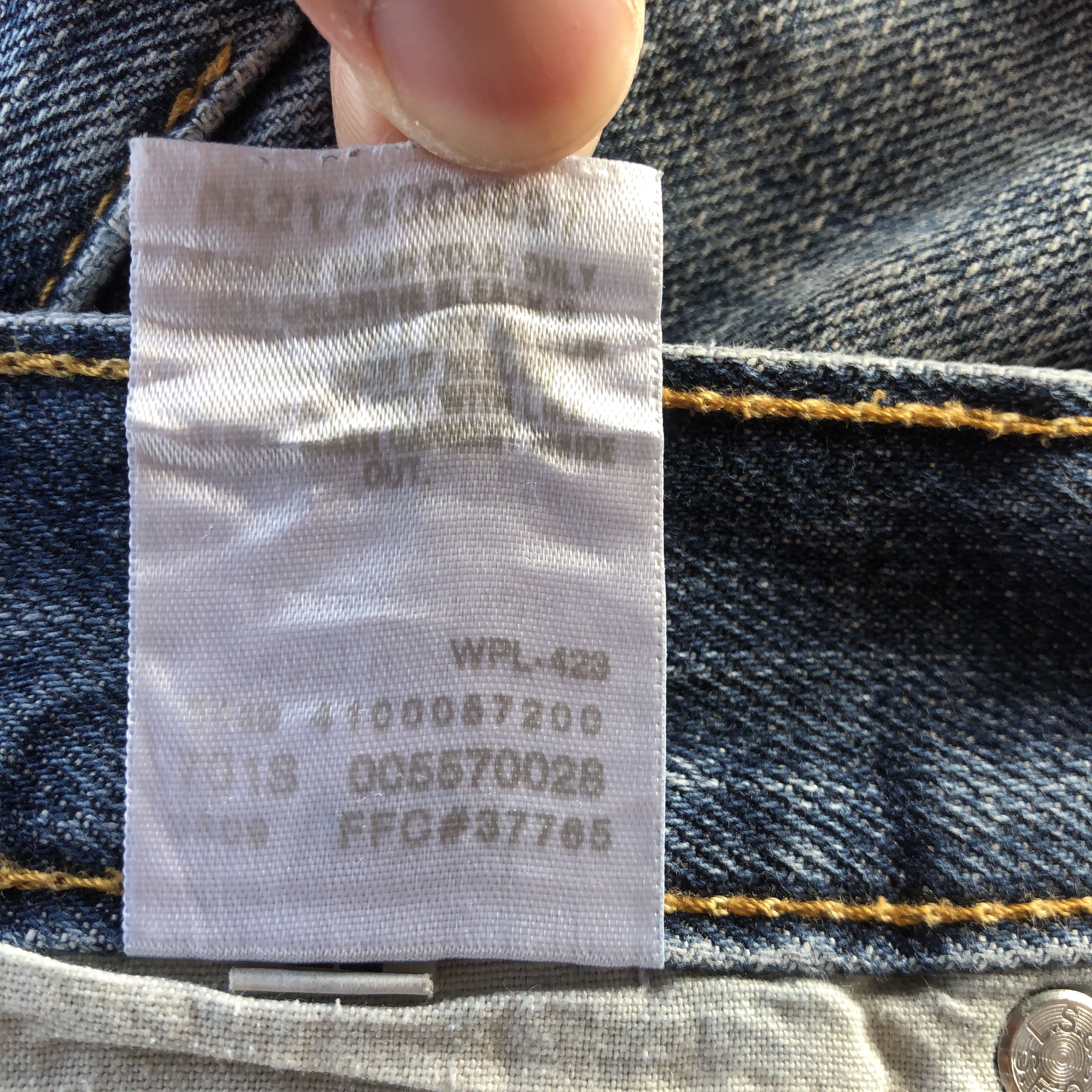 Levi's Vintage Levis 557 Bell Bottom Jeans Levi's Flare Denim Size US 34 / EU 50 - 10 Thumbnail