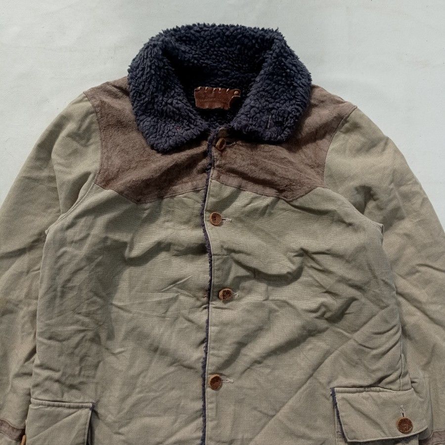 Japanese Brand × Waste(twice) waste twice japan shearling chore deck jacket Size US M / EU 48-50 / 2 - 2 Thumbnail
