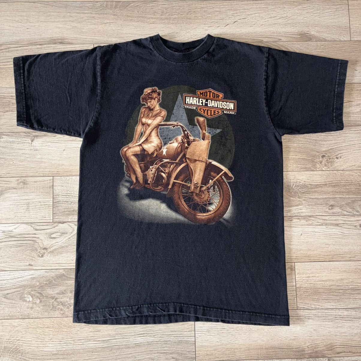 Harley Davidson Harley Davidson pin-up girl tee shirt Size US L / EU 52-54 / 3 - 1 Thumbnail