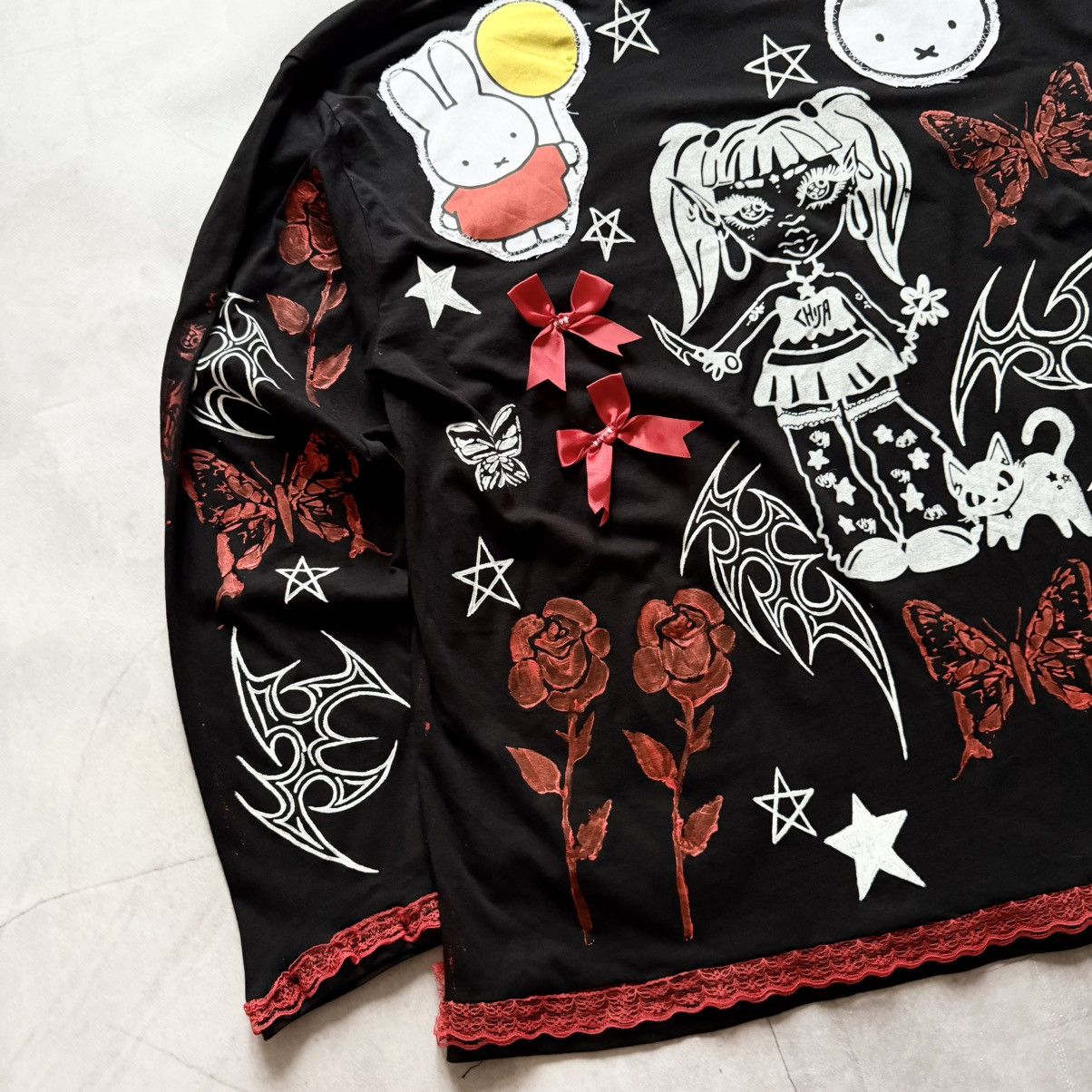 Drain Gang Chija Vibe Drain Gang Sad Boys Custom Long Sleeve T Shirt Size US XL / EU 56 / 4 - 12 Thumbnail