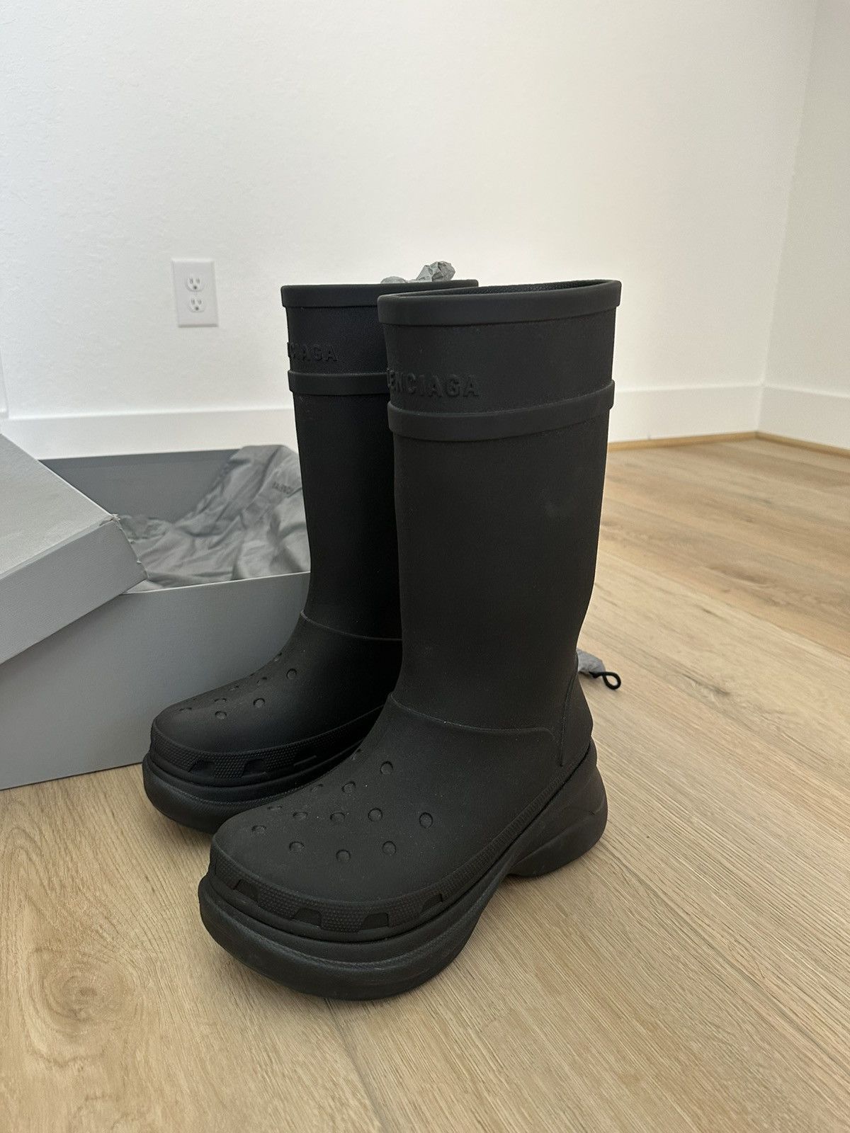 Balenciaga Balenciaga Crocs Boots Size US 9 / EU 42 - 4 Thumbnail