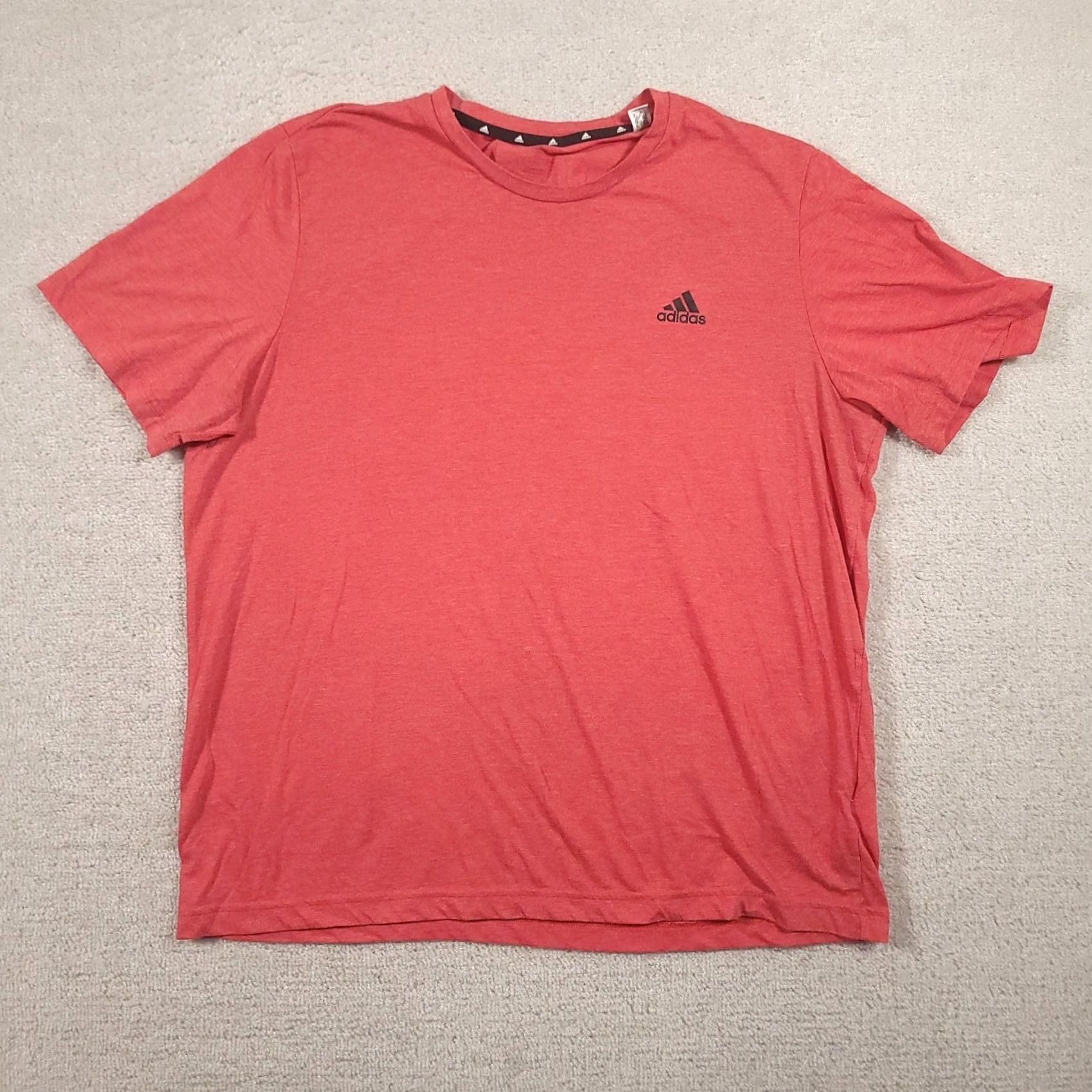 Adidas Adidas AEROREADY Shirt Mens XL Pink Short Sleeve Tee Top Size US XL / EU 56 / 4 - 2 Thumbnail